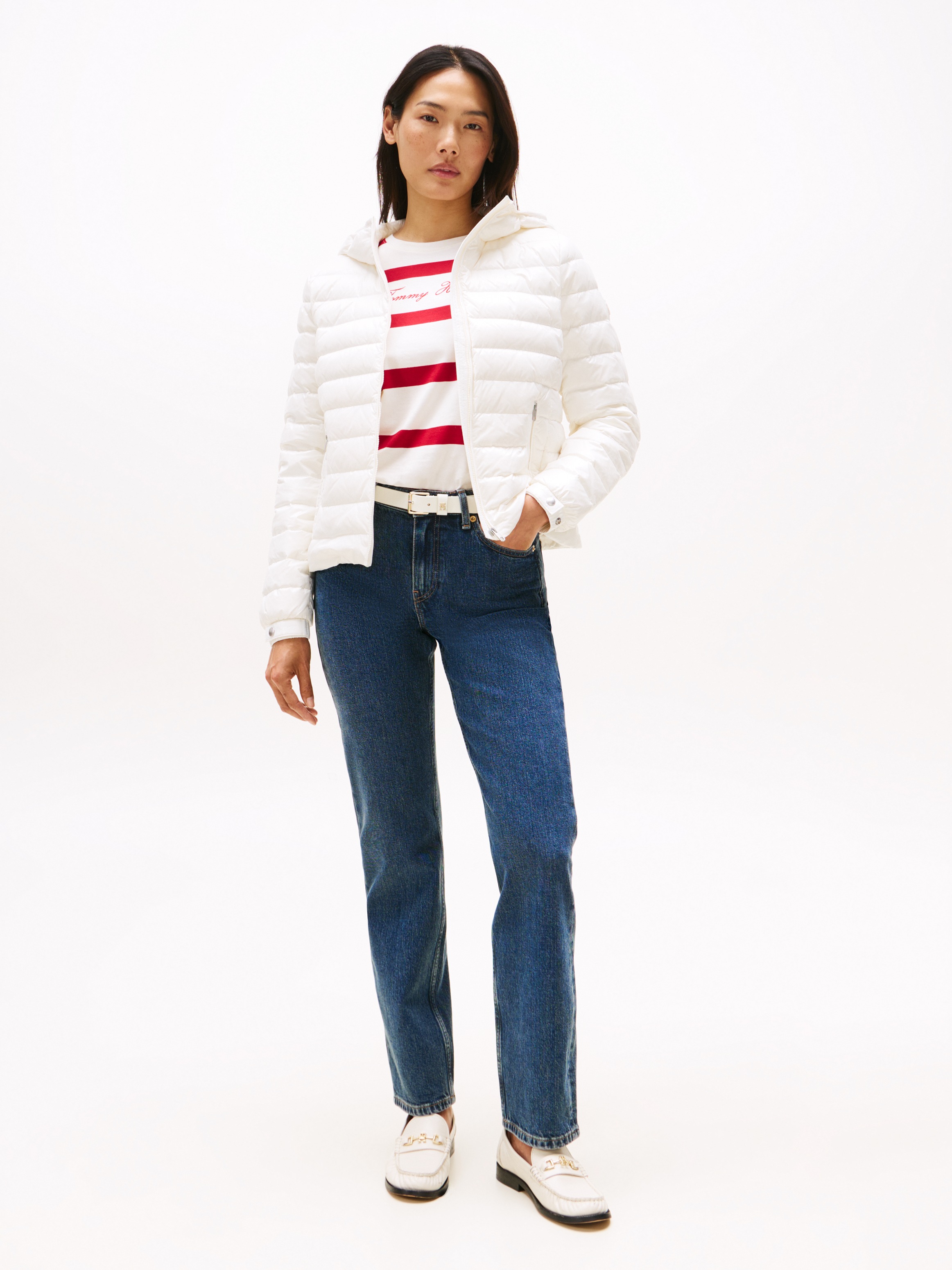 Tommy Hilfiger Steppjacke "UL DOWN REG HOODED JACKET", mit Kapuze günstig online kaufen