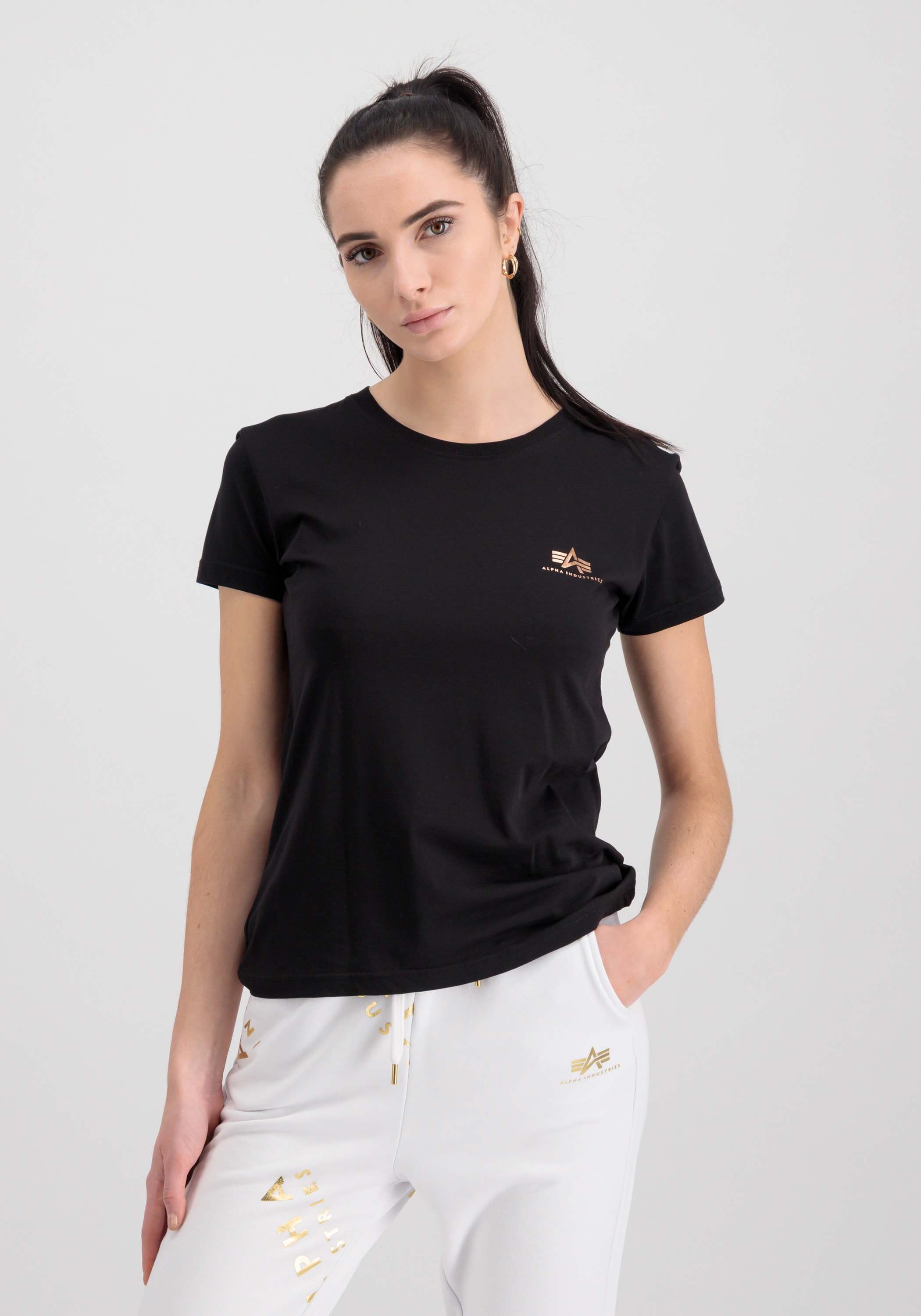 Alpha Industries T-Shirt "Alpha Industries Women - T-Shirts Basic T SL Wmn günstig online kaufen