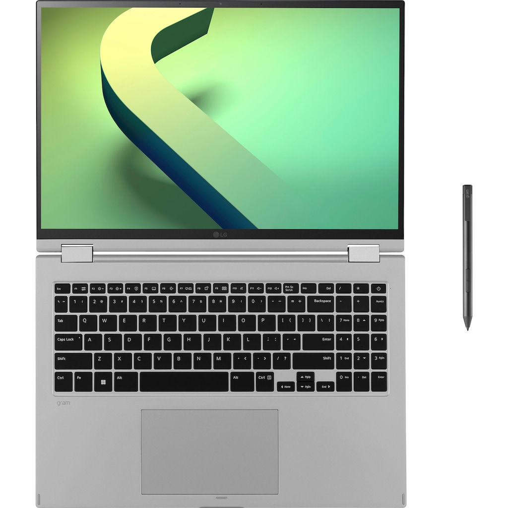 LG Business-Notebook »Gram 16" Laptop, QHD+ IPS-Display, 16 GB RAM, Windows 11 Home,«, 40,6 cm, / 16 Zoll, Intel, Core i7, Iris Xe Graphics, 1000 GB SSD