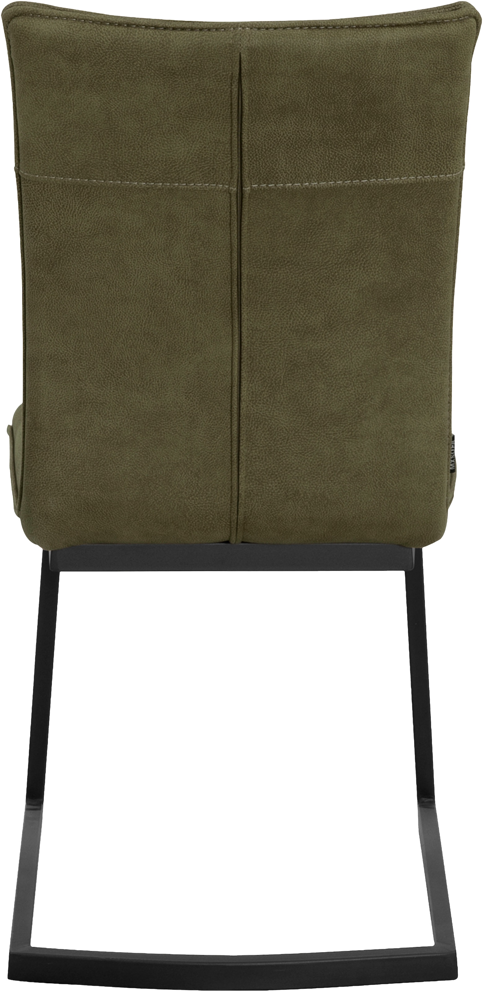 OMG Design Freischwinger »Amara«, (Set), 2 St., Stoff, Esszimmerstuhl, Küchenstuhl, pflegeleichter Bezug