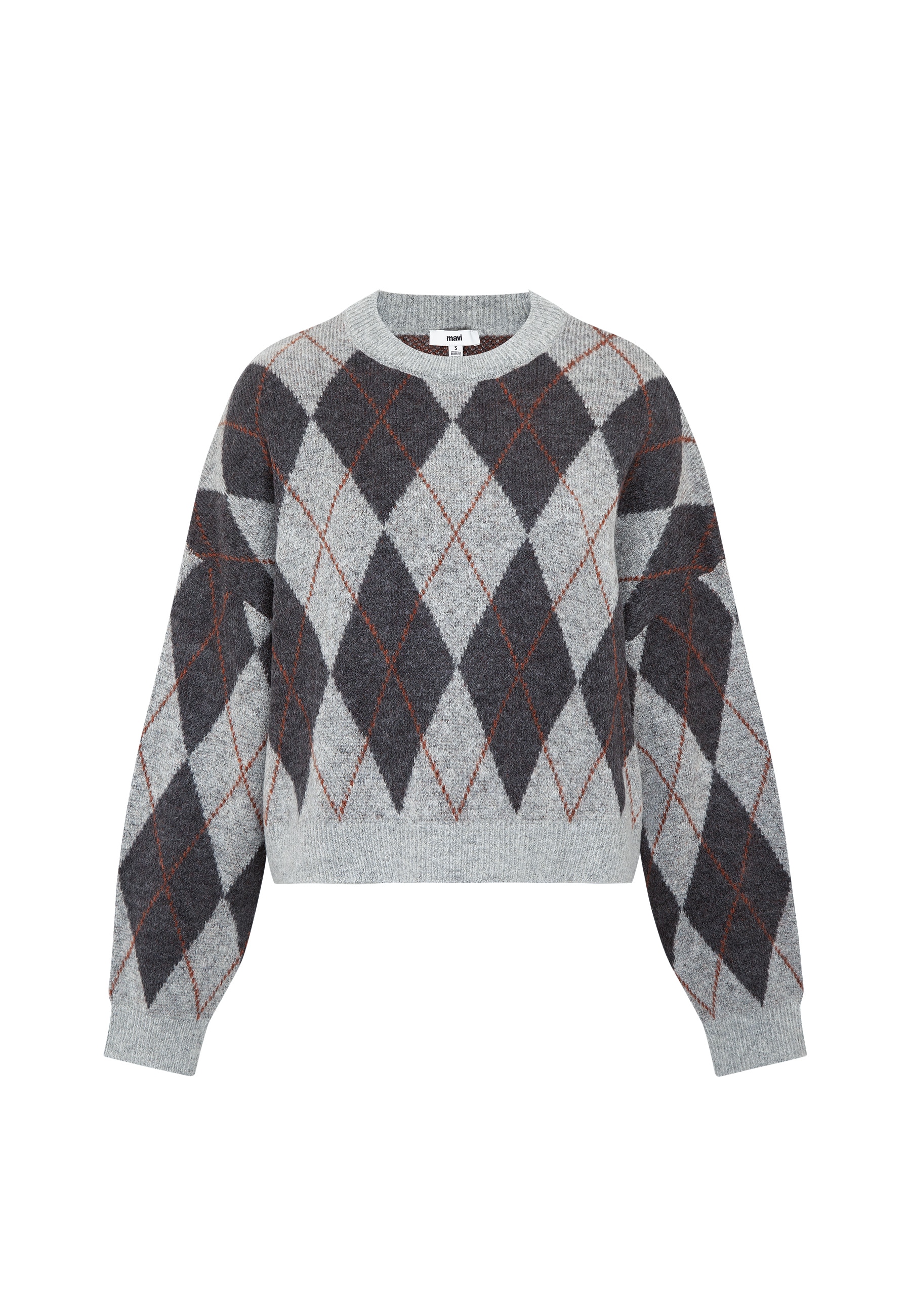 Mavi 1100000002199 »CREW NECK SWEATER« Pullover Argyle