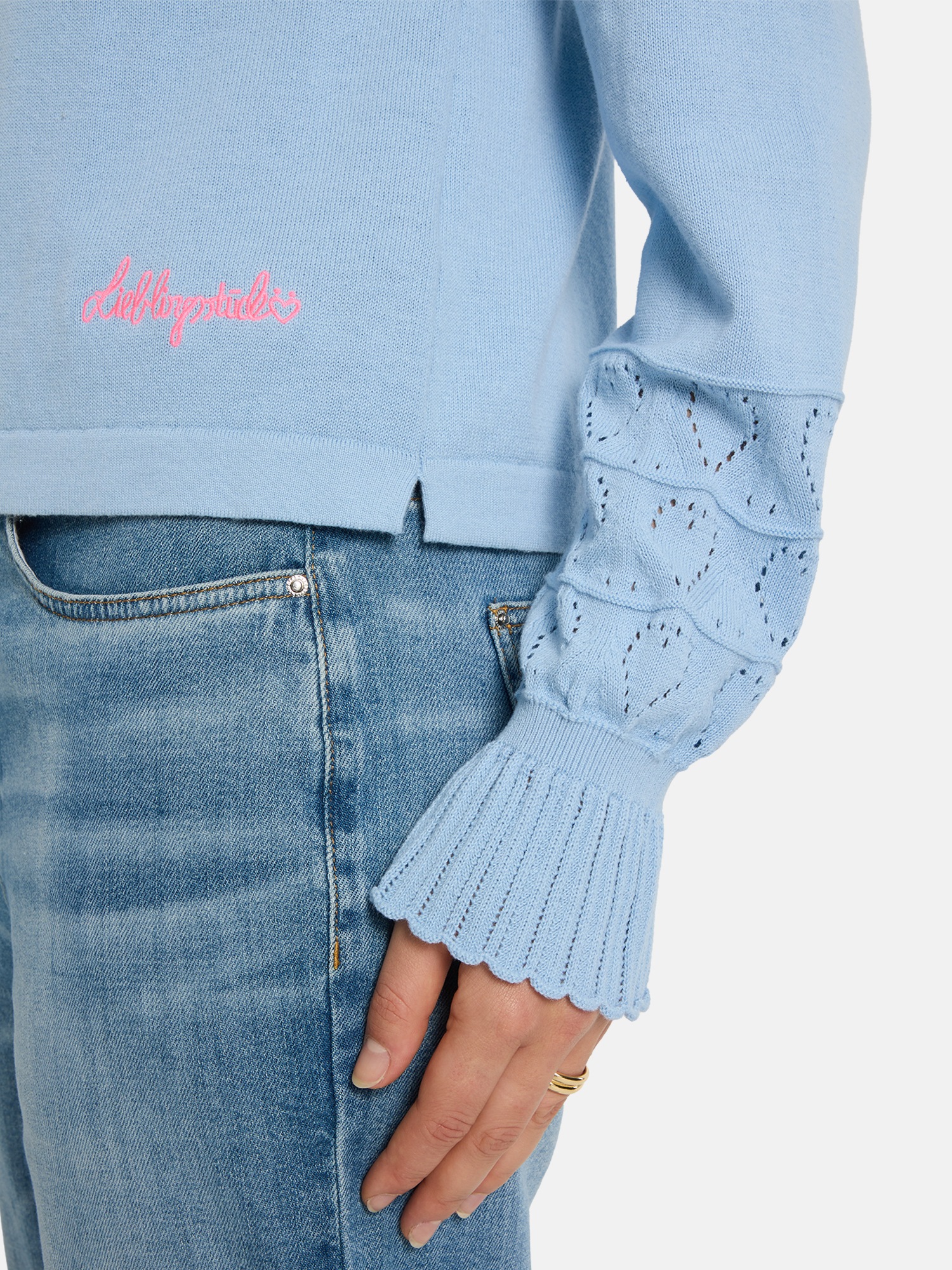 Lieblingsstück Strickjacke »ZazaL« aus 100% Baumwolle