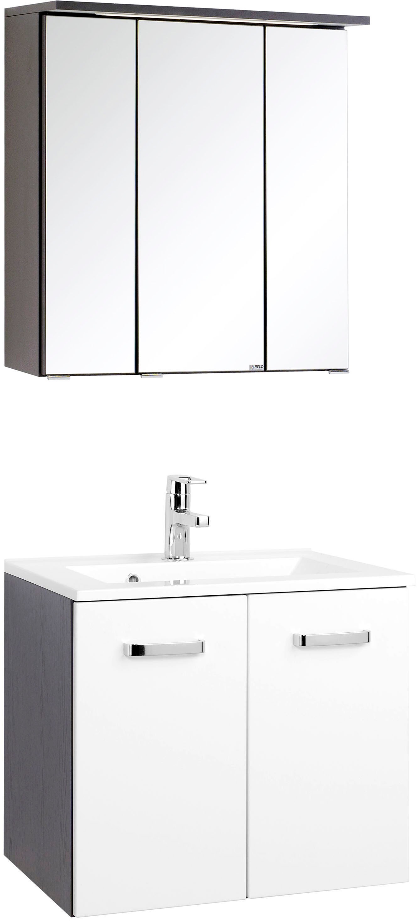 welltime Badmöbel-Set »Ravenna«, (2 St.), Breite 60 cm