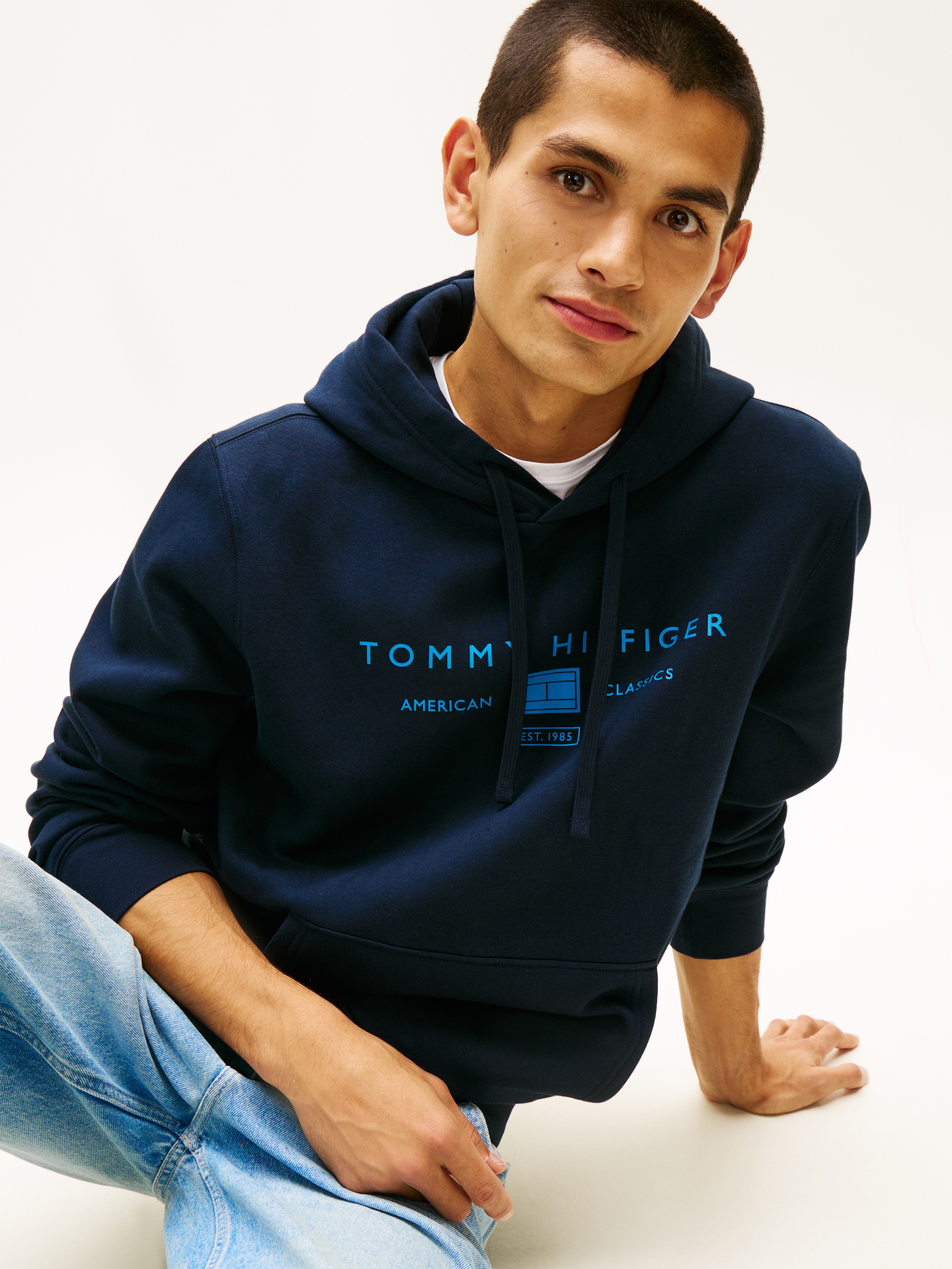 Tommy Hilfiger Hoodie »BRAND LOVE TR MONO STACK«
