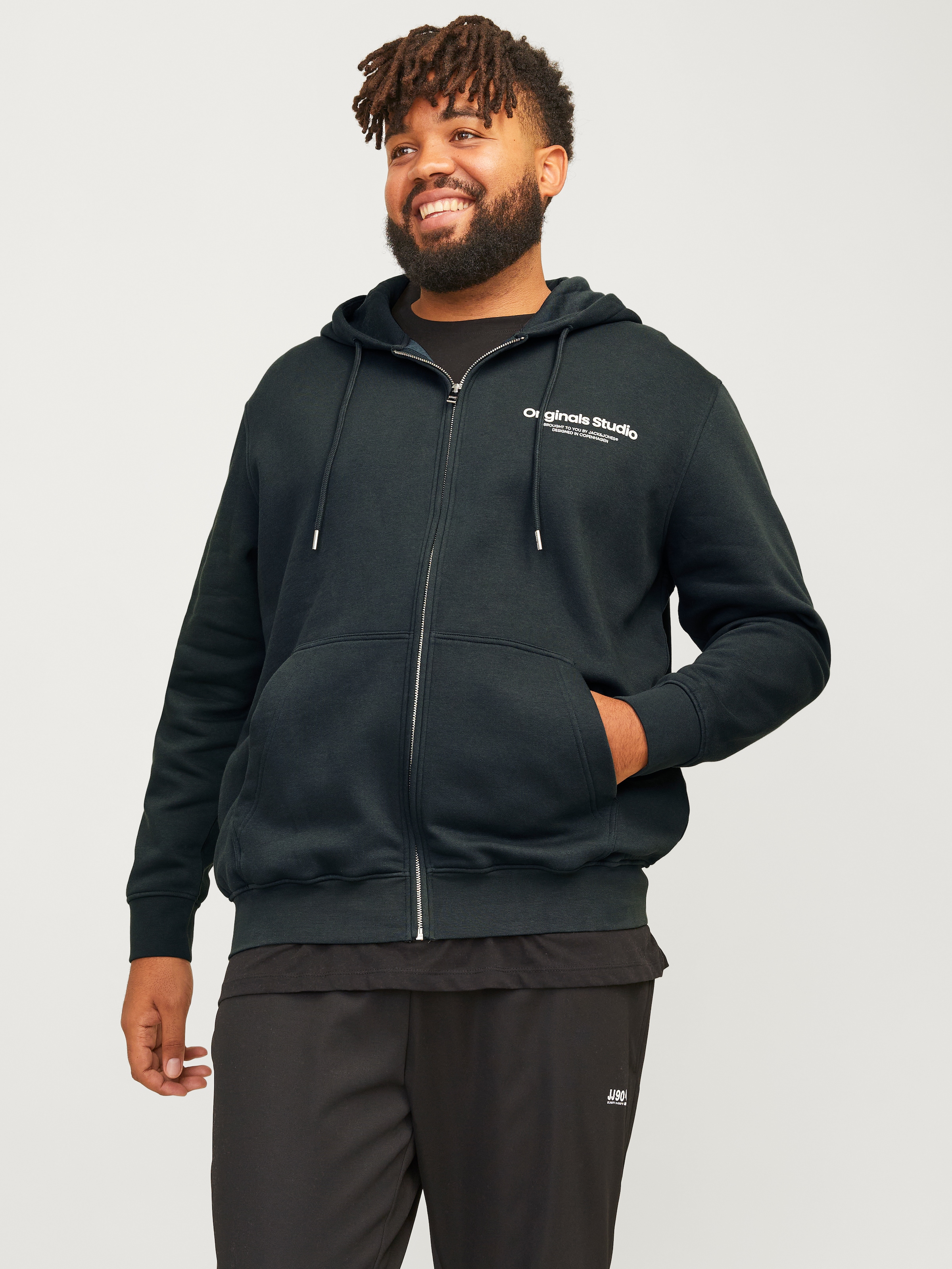 Jack & Jones PlusSize Kapuzensweatjacke "JORVESTERBRO SWEAT ZIP HOOD NOOS PLS"