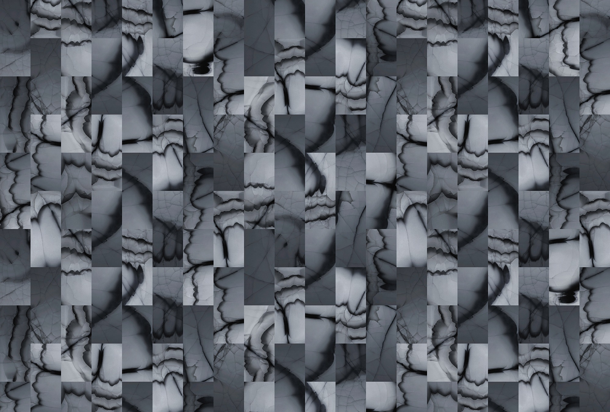 living walls Fototapete "Walls by Patel Cut Stone 2" glatt Vlies, Wand, Schräge