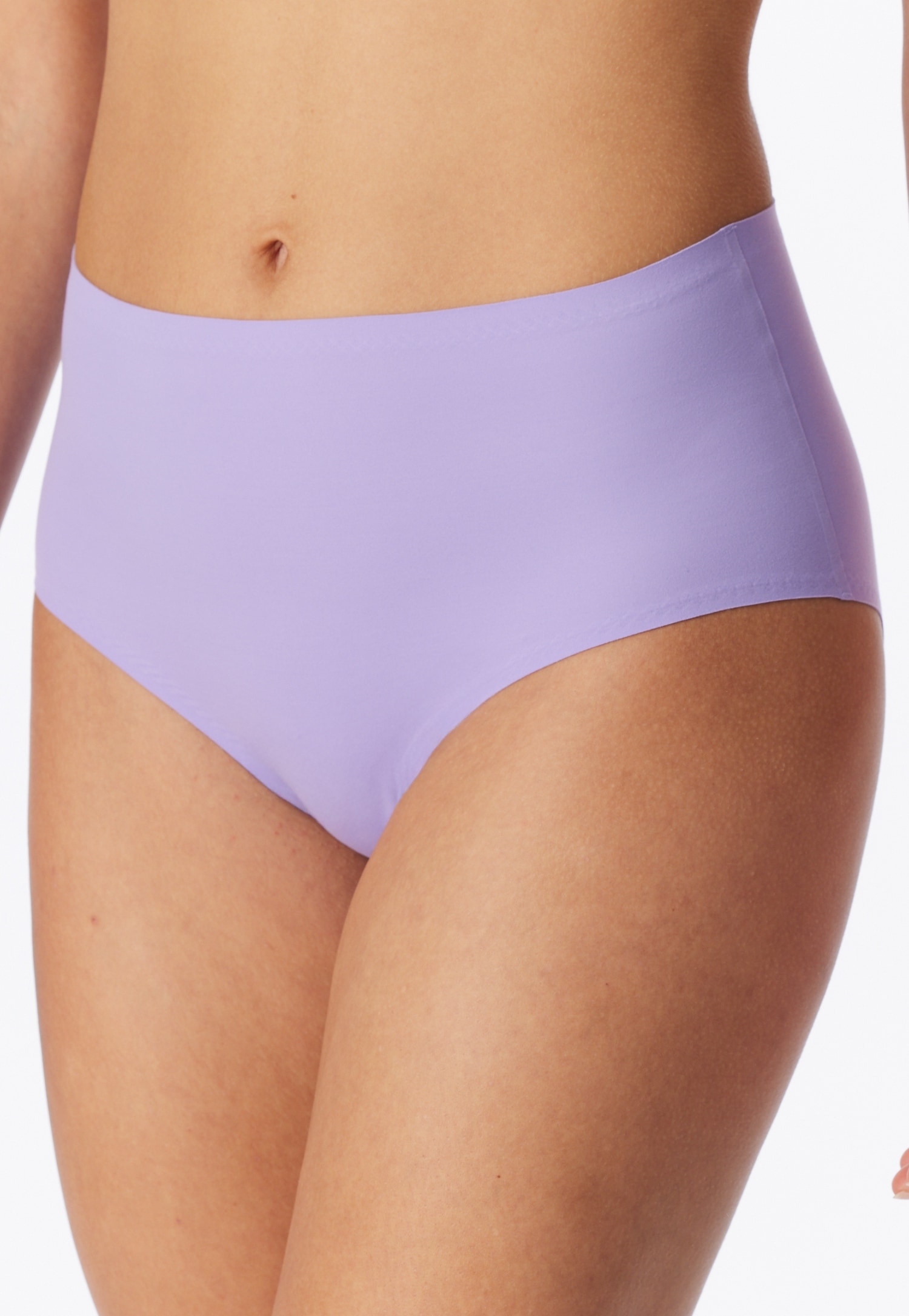 Schiesser Slip »Invisible Soft« Microfaser, Lasercut-Abschlüsse, hoher Bund