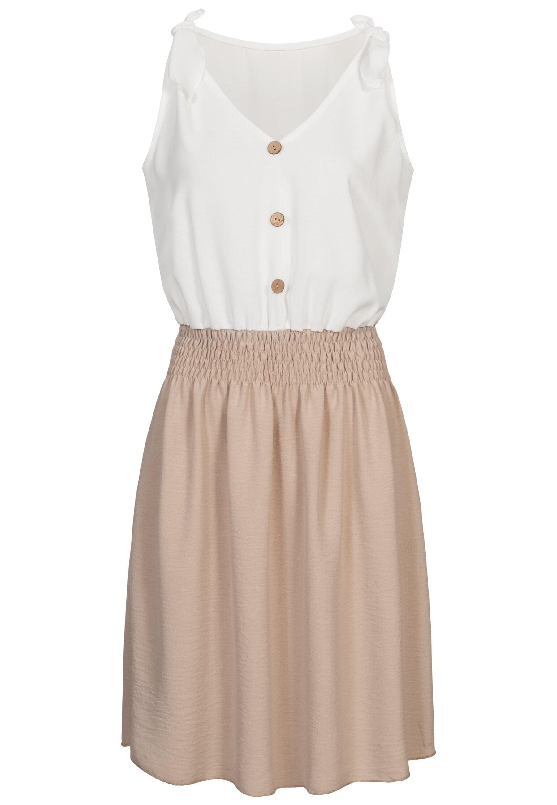 CLOUD 5IVE Shirtkleid "CLOUD 5IVE Dress with buttons and knot details" 1 St günstig online kaufen