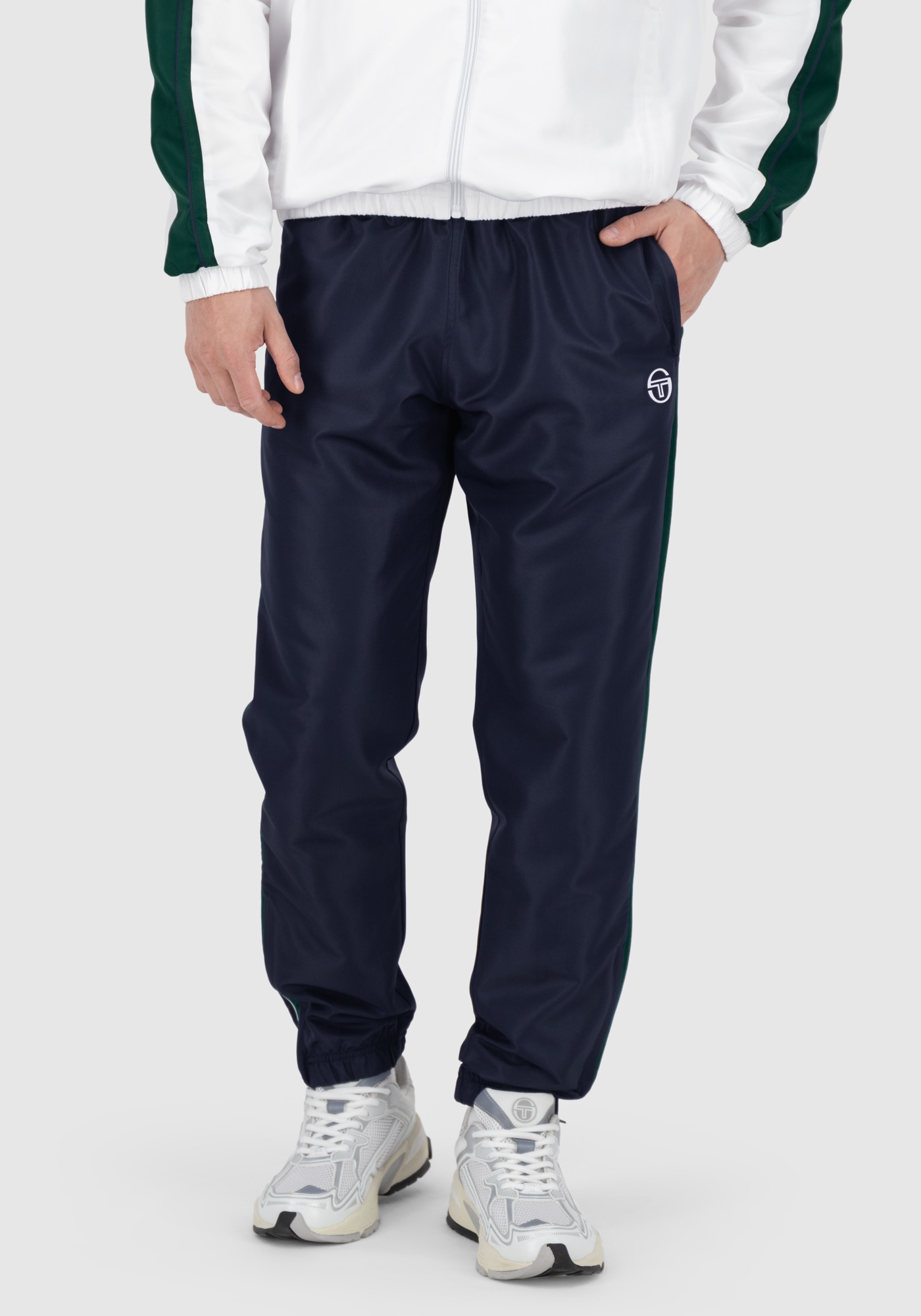 Thumbnail - Sergio Tacchini Trainingsanzug "AGAVE 025 TRACKSUIT Herren" Trainingsanzug Herren, Tracksuit, Retro, Outdoor, Jogging, S...