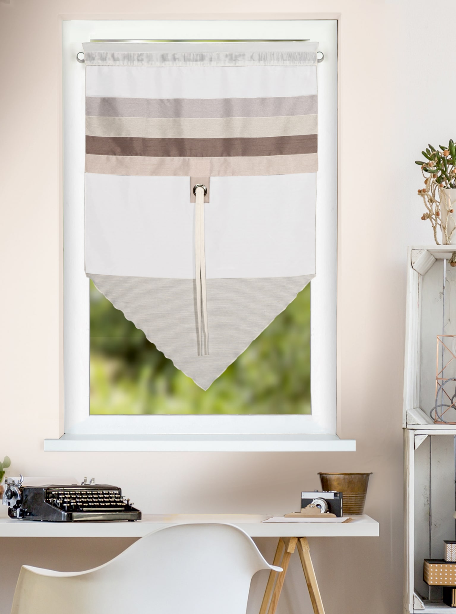 HOMING Panneaux "Ella" verdeckte Schlaufen 1 Stk. tlg. Fertigschal günstig online kaufen