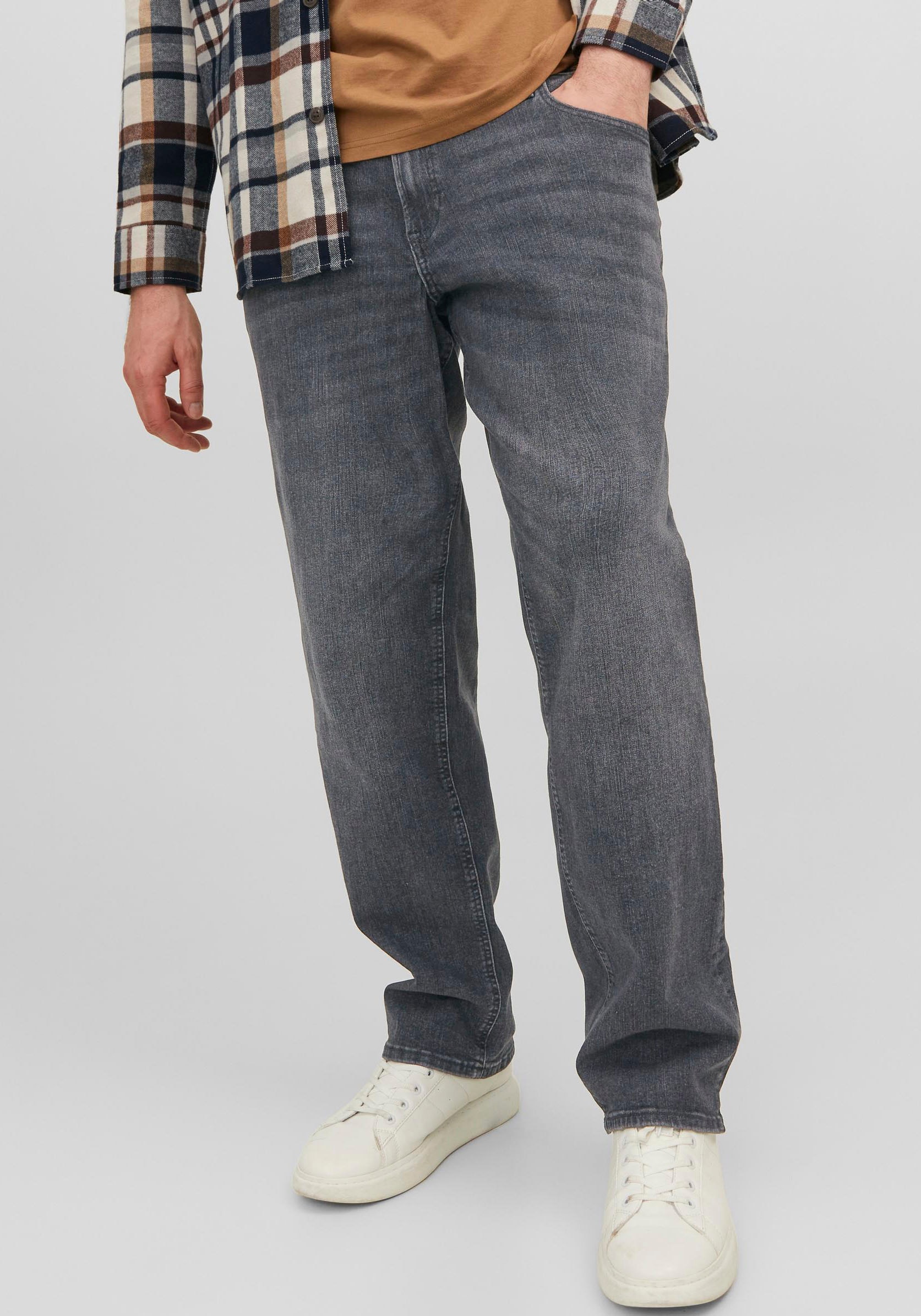 Jack & Jones PlusSize Tapered-fit-Jeans "JJIMIKE JJORIGINAL SQ 223 NOOS PLS günstig online kaufen