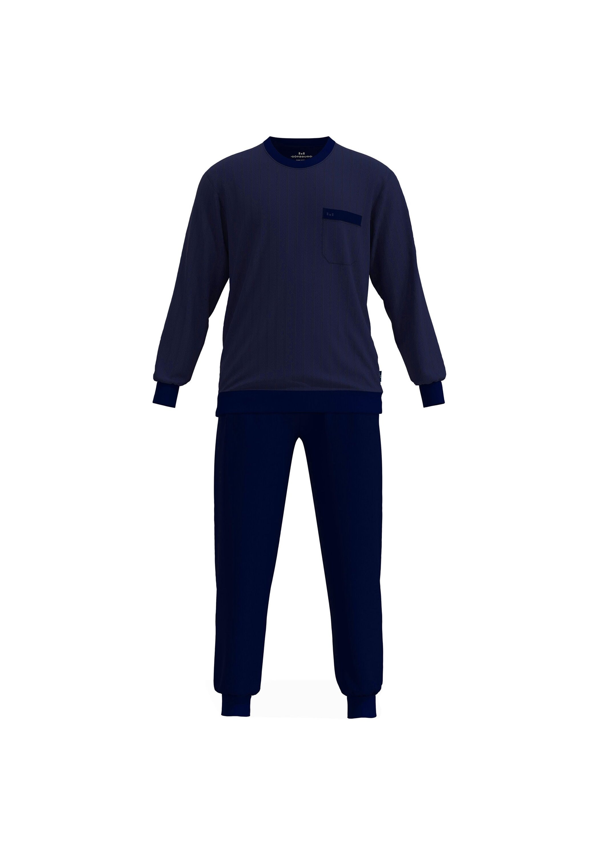 GÖTZBURG Schlafanzug "Pyjama Valencia Pyjama lang Frottee"