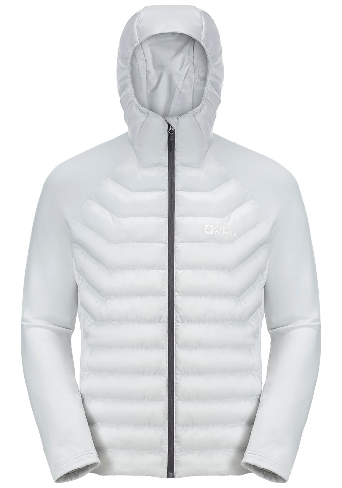 Jack Wolfskin Hybridjacke »ROUTEBURN PRO HYBRID M«, mit Kapuze