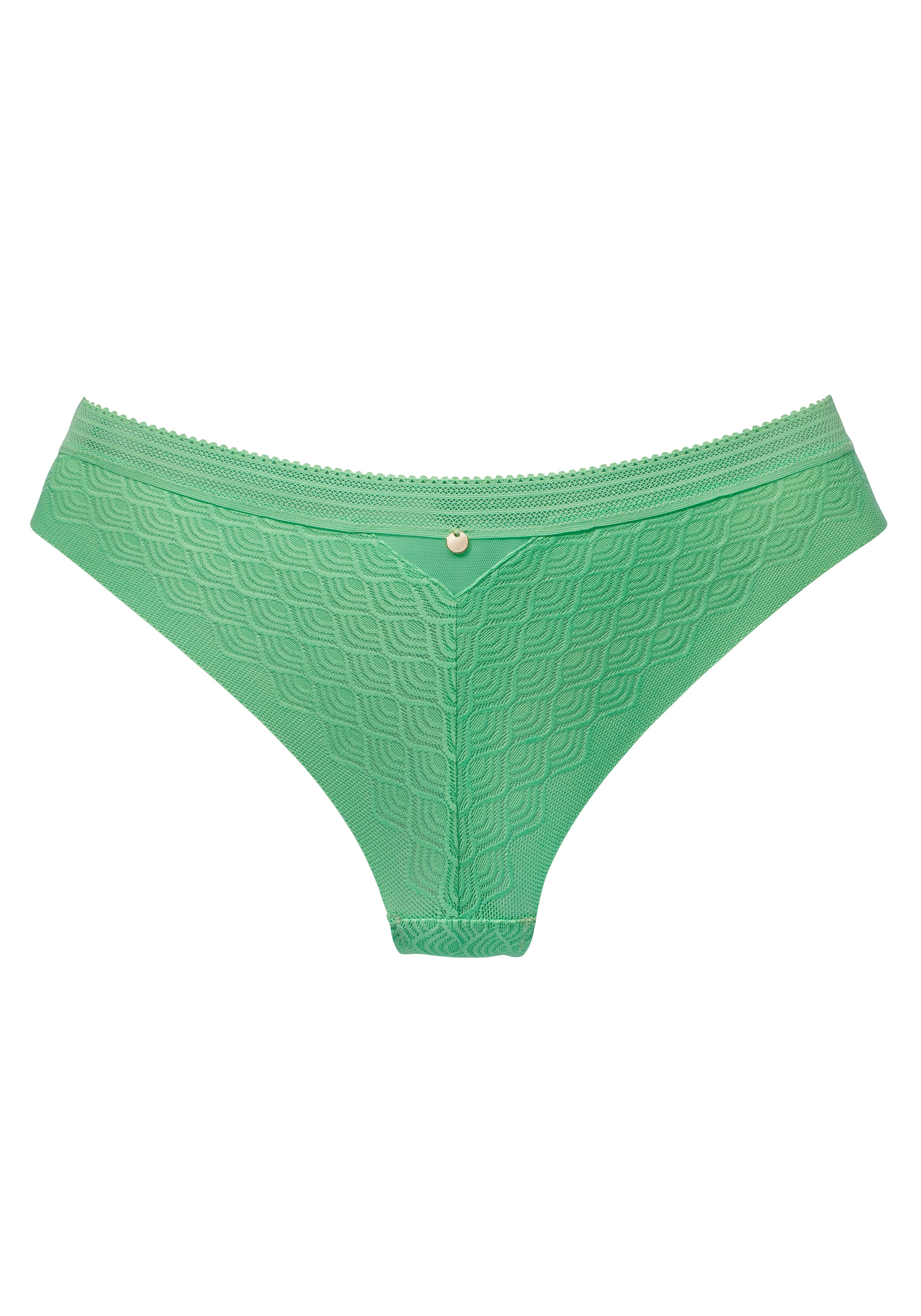 LASCANA String, aus Spitze in moderner Optik mit extraflachen Kanten