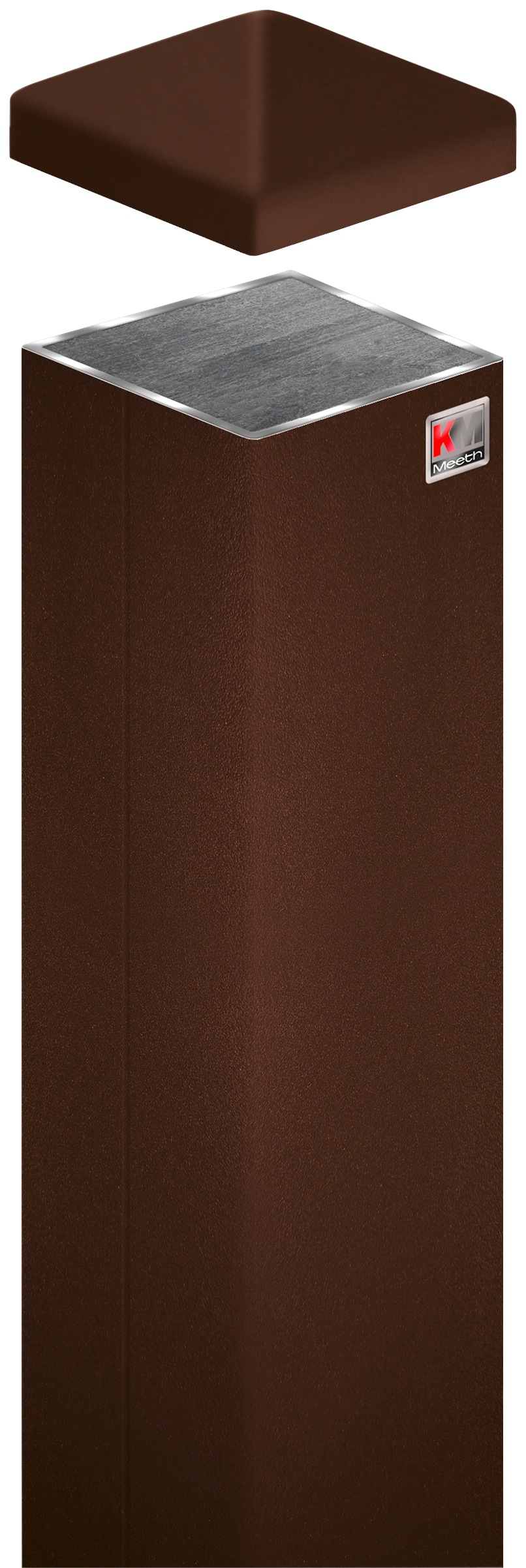 KM Zaun Zaunpfosten BxTxH: 7x7x160 cm