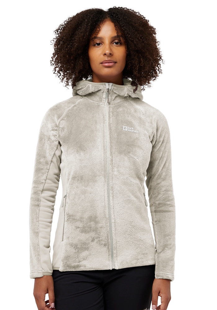 Jack Wolfskin Fleecejacke "ROTWAND HOODED FZ W", mit Kapuze günstig online kaufen