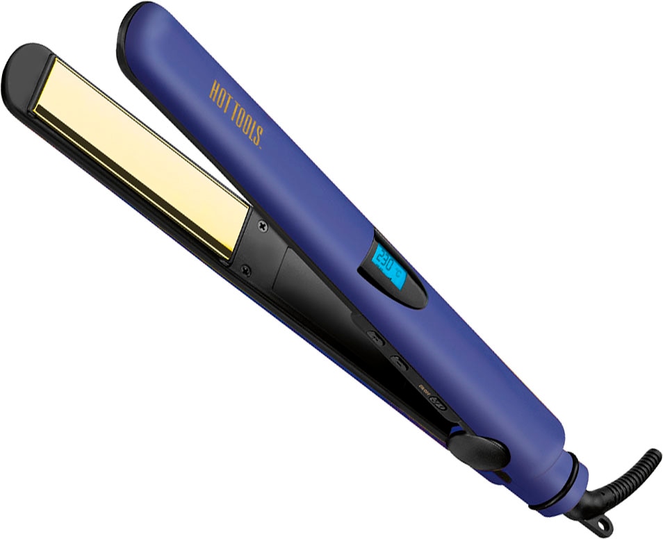 HOT TOOLS Glätteisen »HTST2578UKE PRO SIGNATURE GOLD TITAN«, Gold-Titanium  Beschichtung, mit Digitalanzeige, Dual Stecker für UK/EU kaufen | BAUR