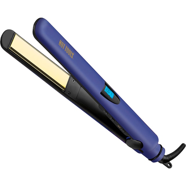 HOT TOOLS Glätteisen »HTST2578UKE PRO SIGNATURE GOLD TITAN«, Gold-Titanium  Beschichtung, mit Digitalanzeige, Dual Stecker für UK/EU kaufen | BAUR