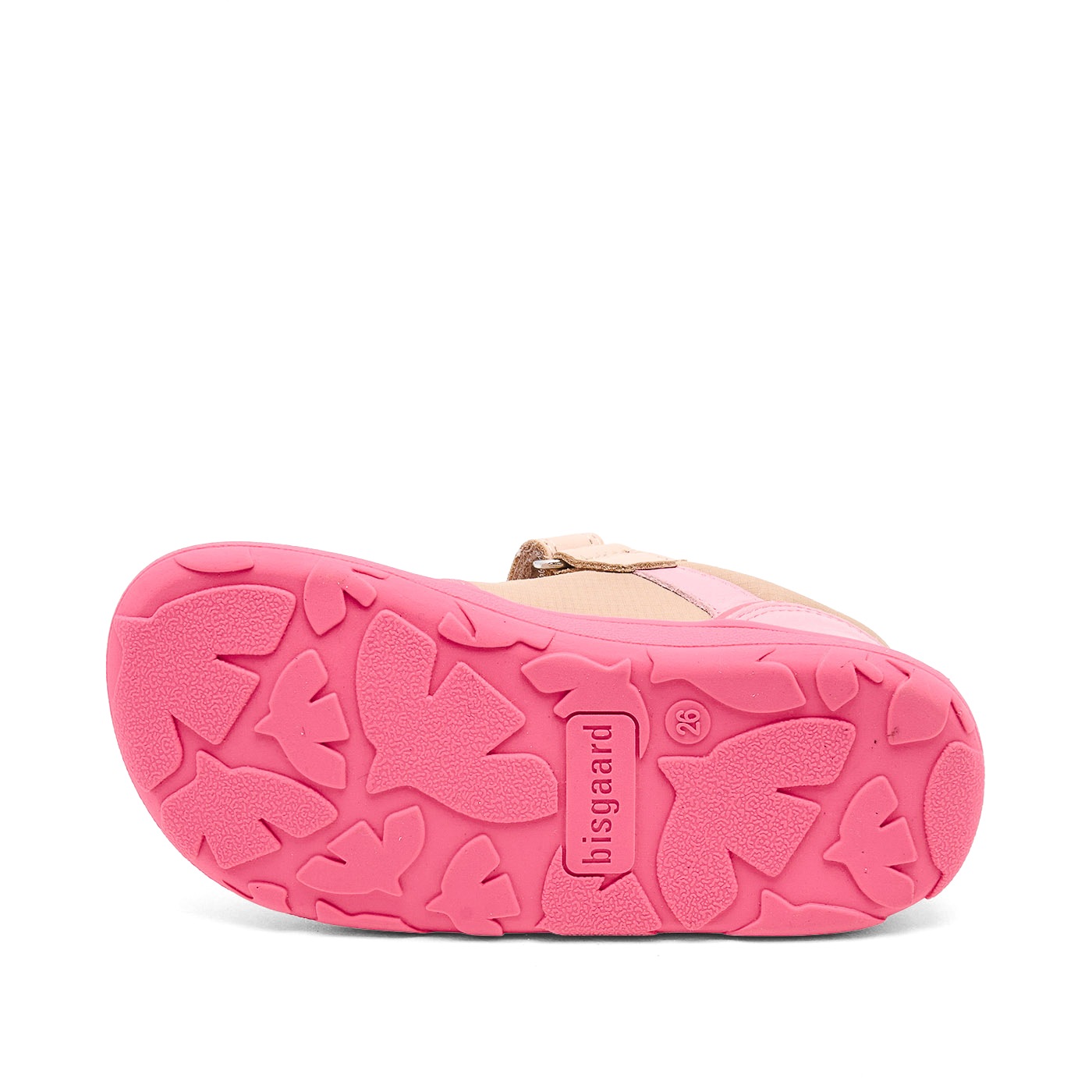 Bisgaard Barfußschuh »barefoot baloo«  Klettschuh mit Gummizug und Klett, Größenschablone zum Download