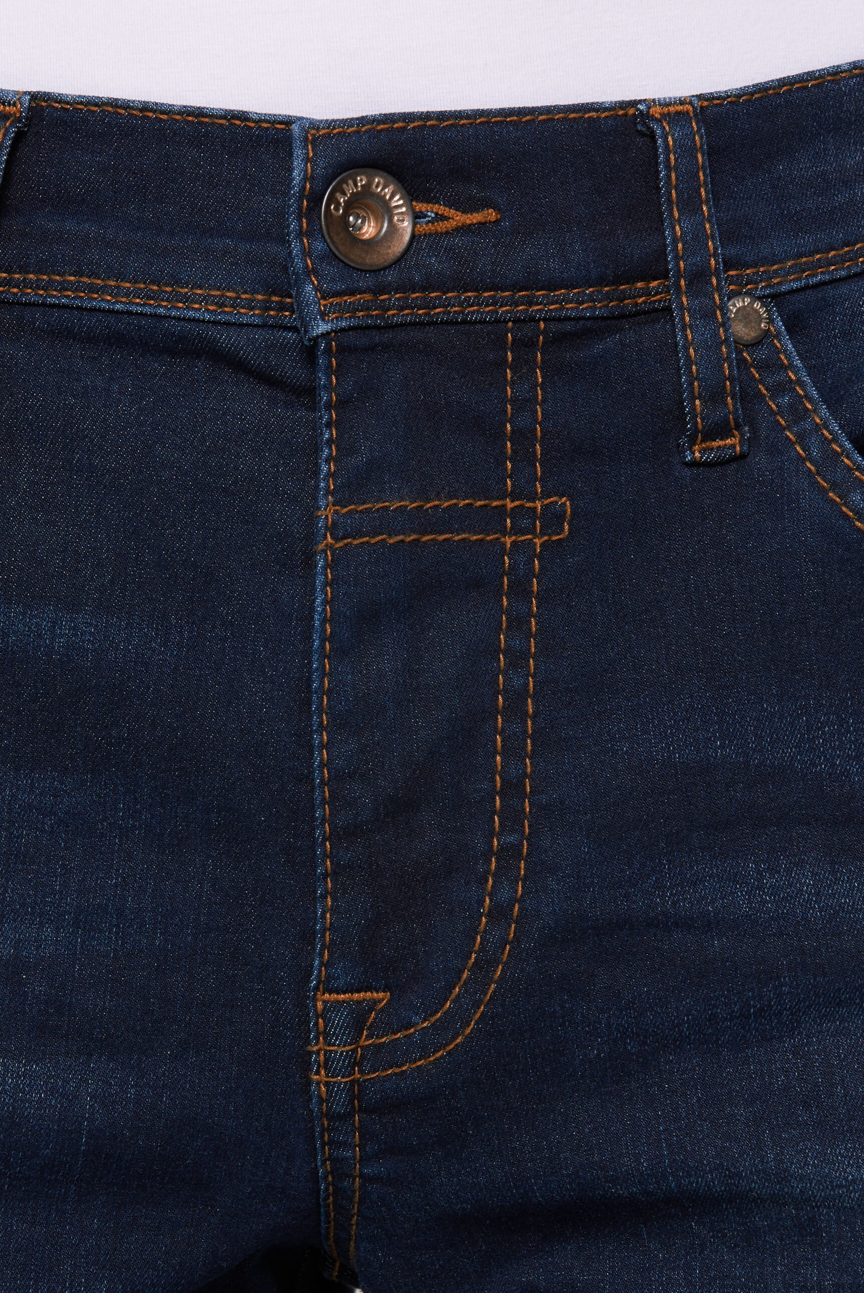 Camp David DA:VD Men's Regular Fit Jeans Dark Blue 34 3