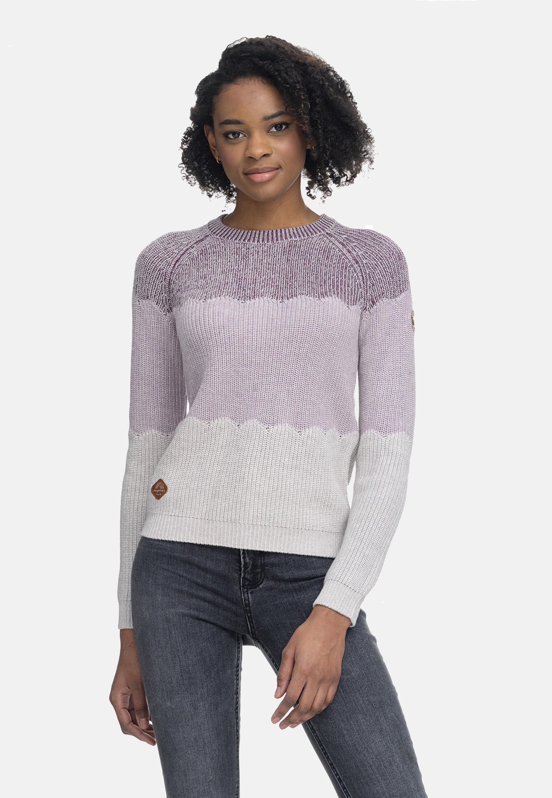 Ragwear Strickpullover »Treena«, Damen Pullover mit kuschelig weichem Innenfutter