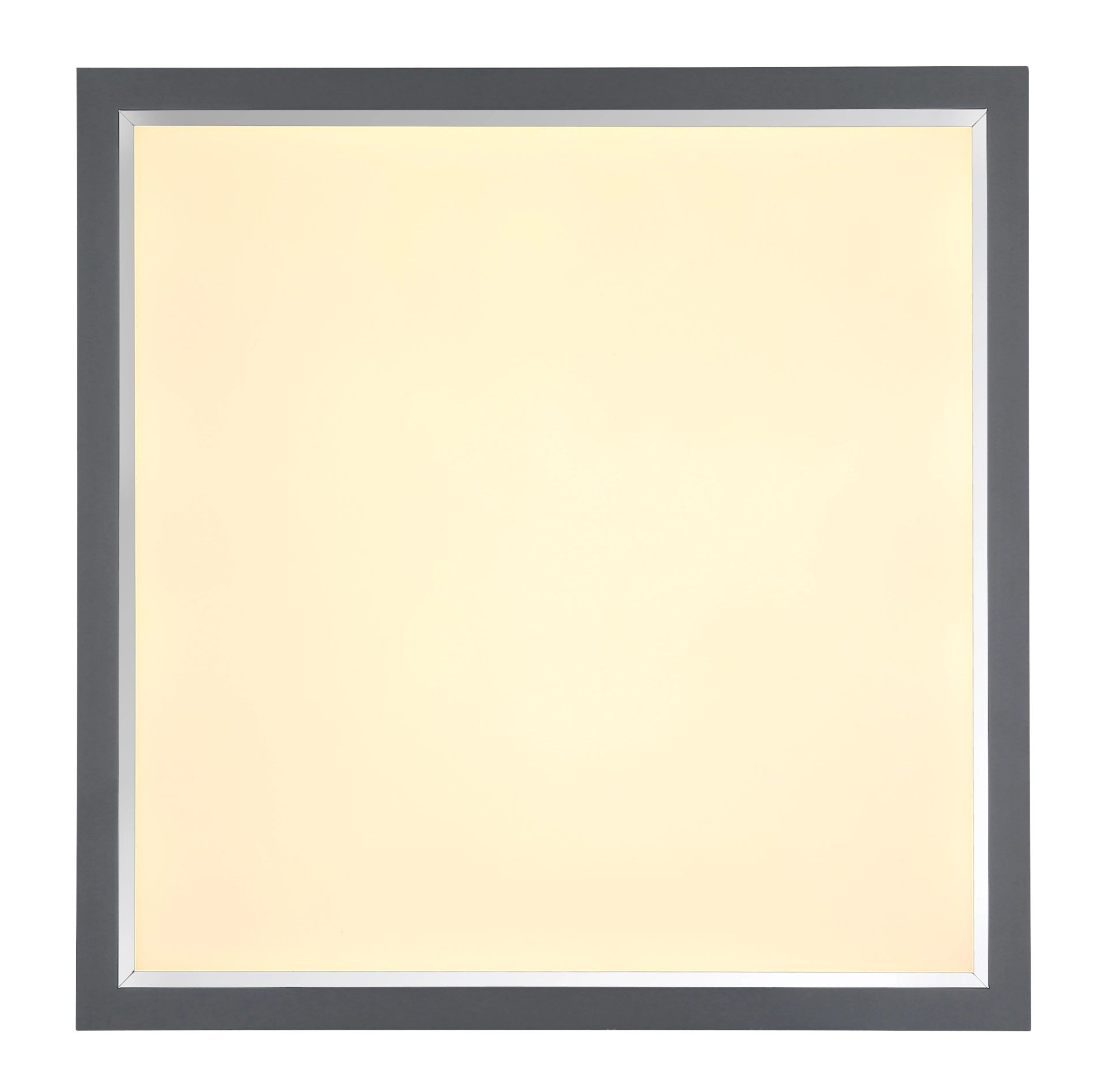 GLOBO LIGHTING LED Deckenleuchte »DOHA«, Leuchtmittel LED-Modul | LED fest integriert, Quadratische Deckenlampe, 3000 Kelvin, Wohnzimmer