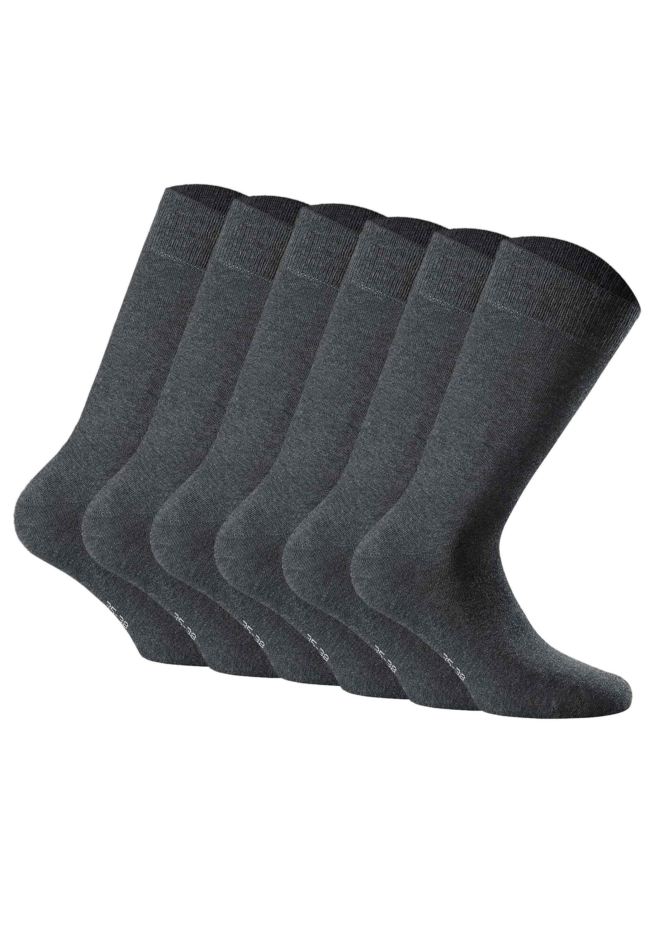 Rohner Socks Kurzsocken "Socken cotton II 6er Pack 6er Pack"