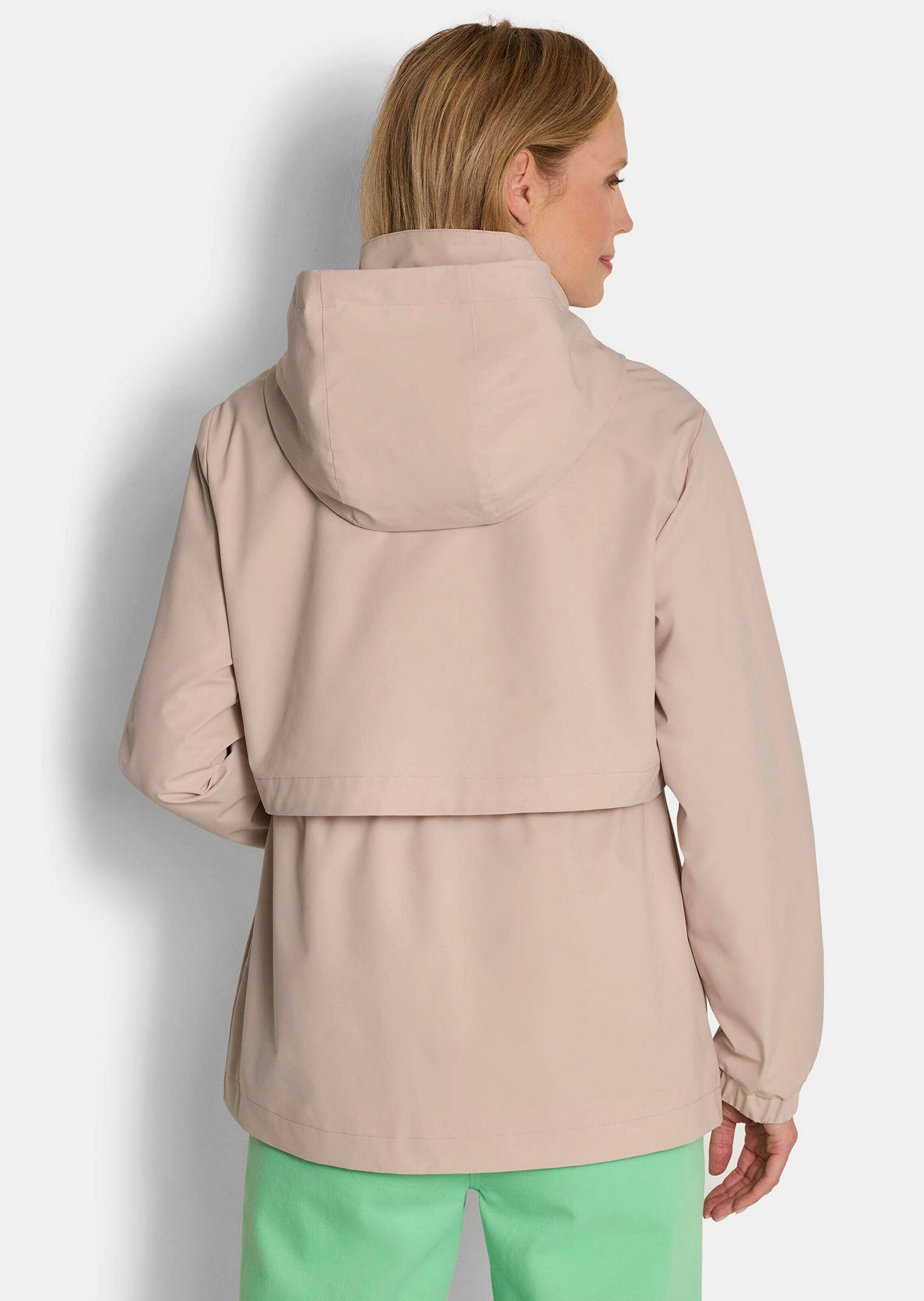 GOLDNER Jackenblazer »Kurzgröße Freizeitjacke mit Kapuze« abtrennbare Kapuze