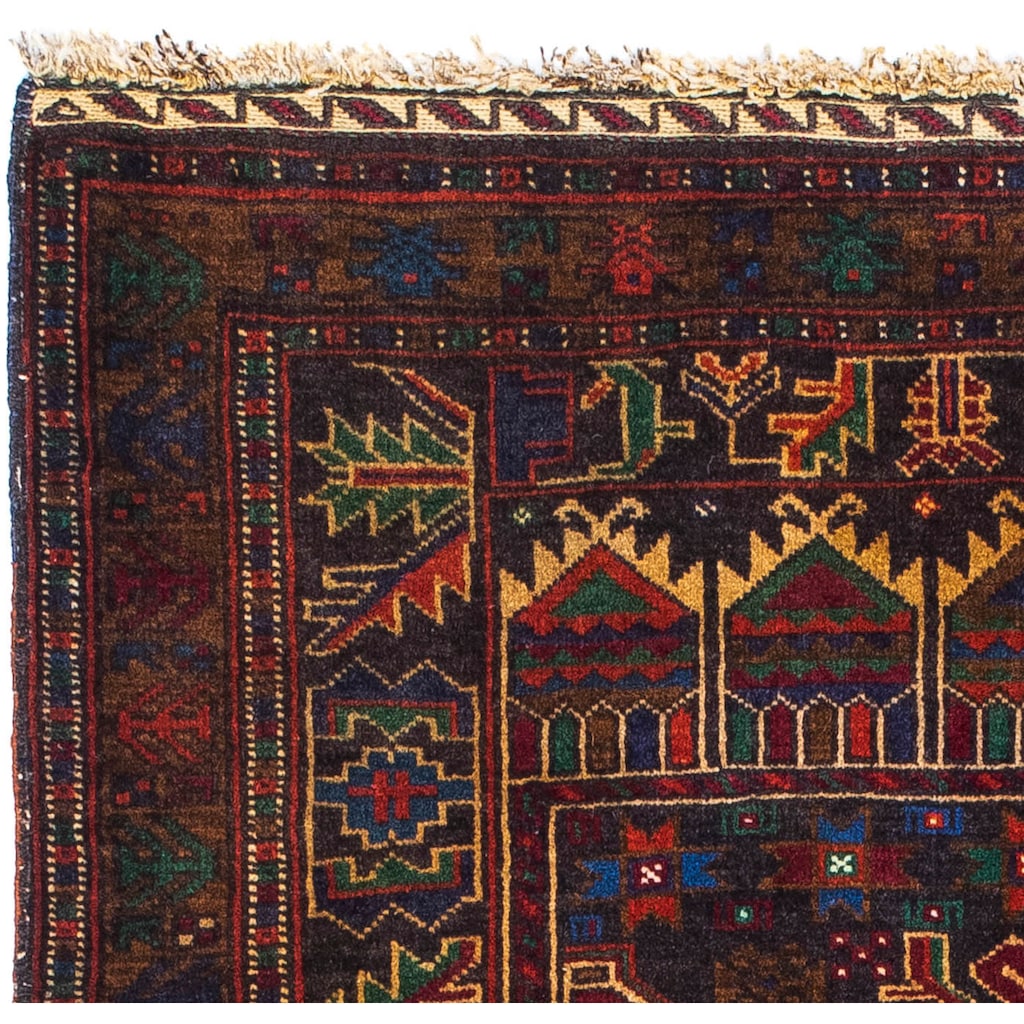 morgenland Orientteppich »Belutsch - 125 x 80 cm - mehrfarbig«, rechteckig