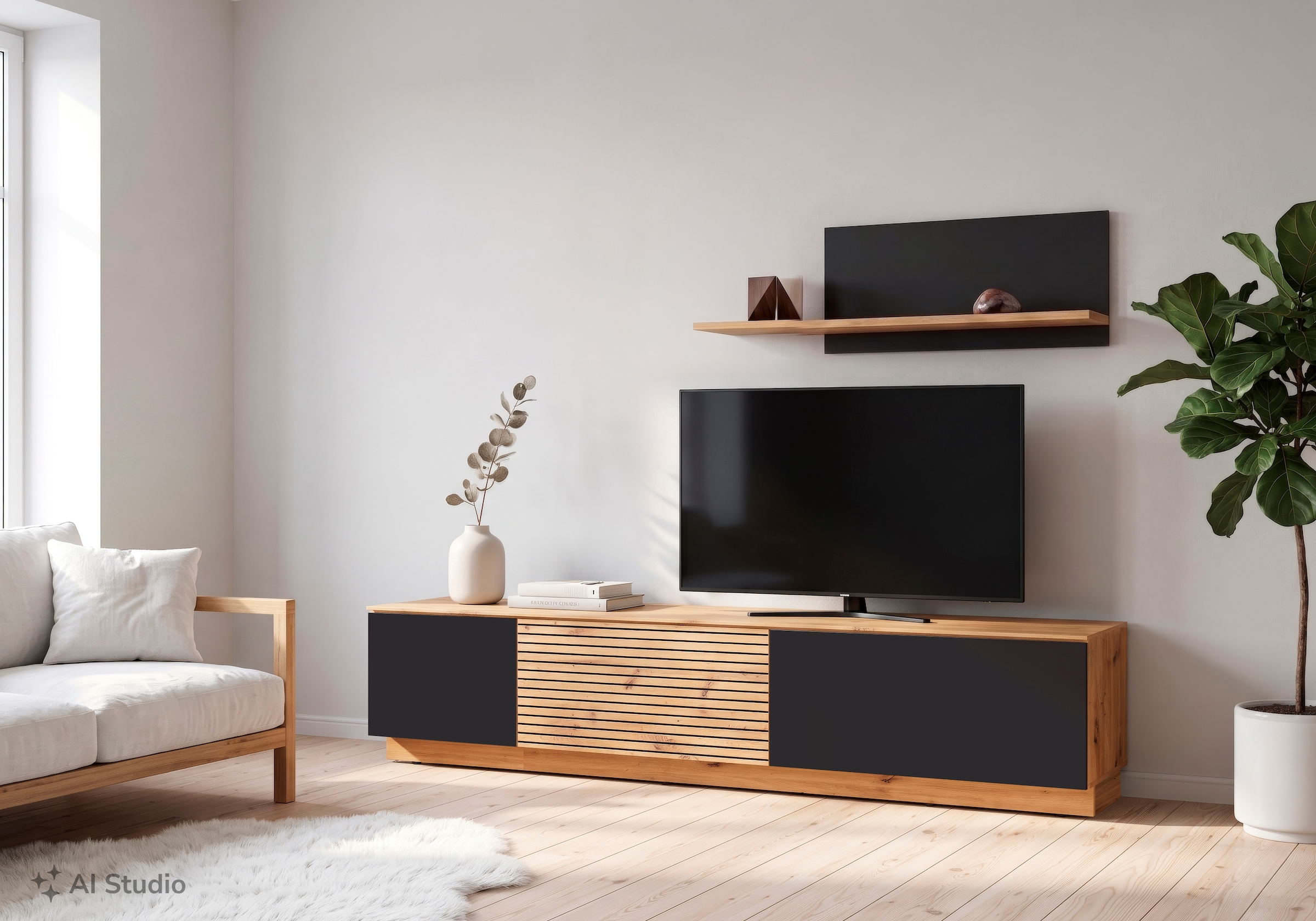 OTTO home Wohnwand »mit Lowboard und Paneel«