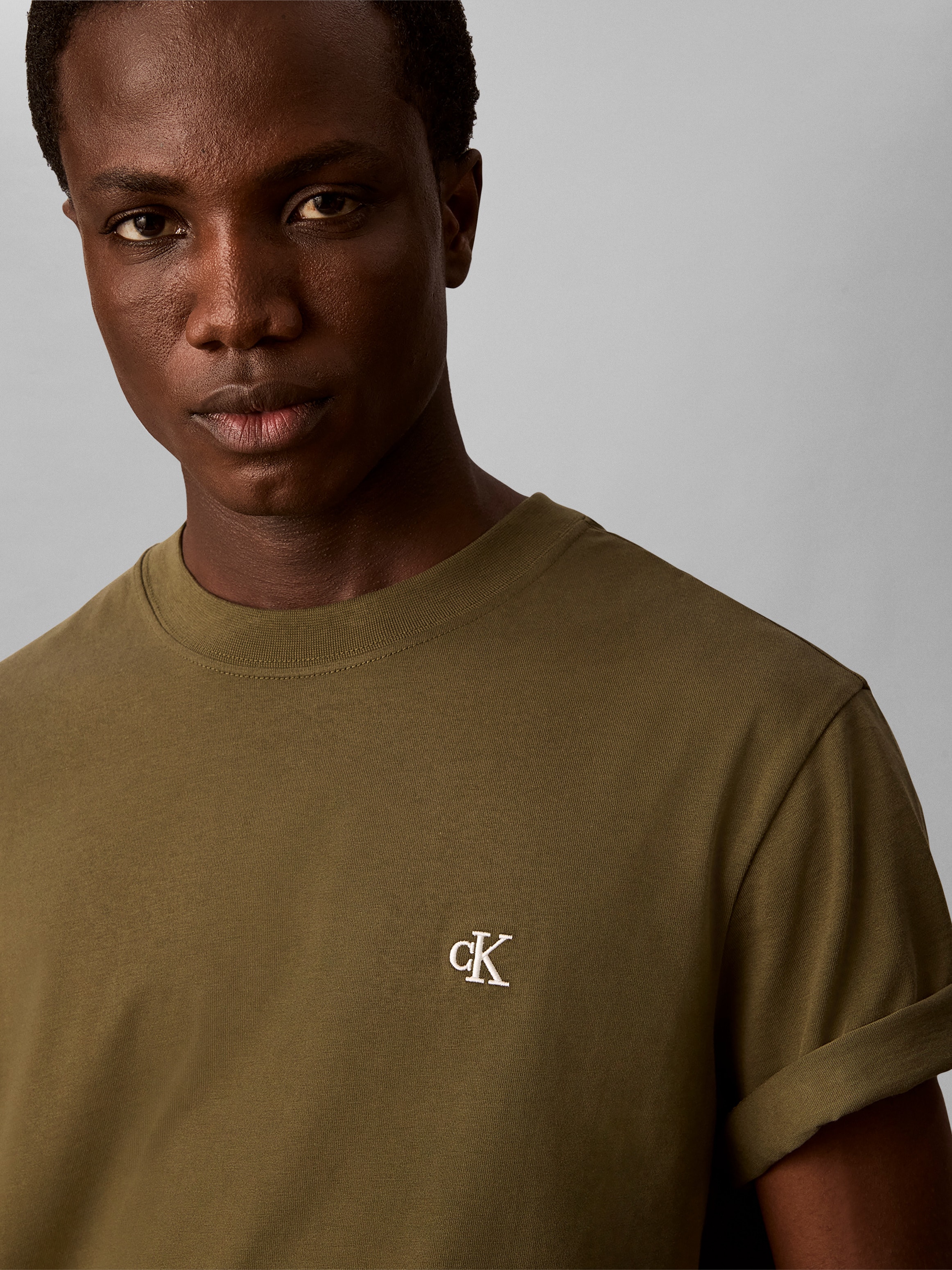 Calvin Klein Jeans Sweatshirt , Rundhalsuasschnitt, Regular Fit, Logo-Stickerei
