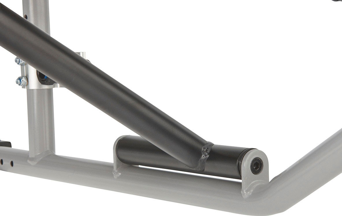 Bischoff & Bischoff Transportrollstuhl »S-Eco 300, variable Sitzbreiten« abschwenkbare Beinstützen, Ankipphilfe