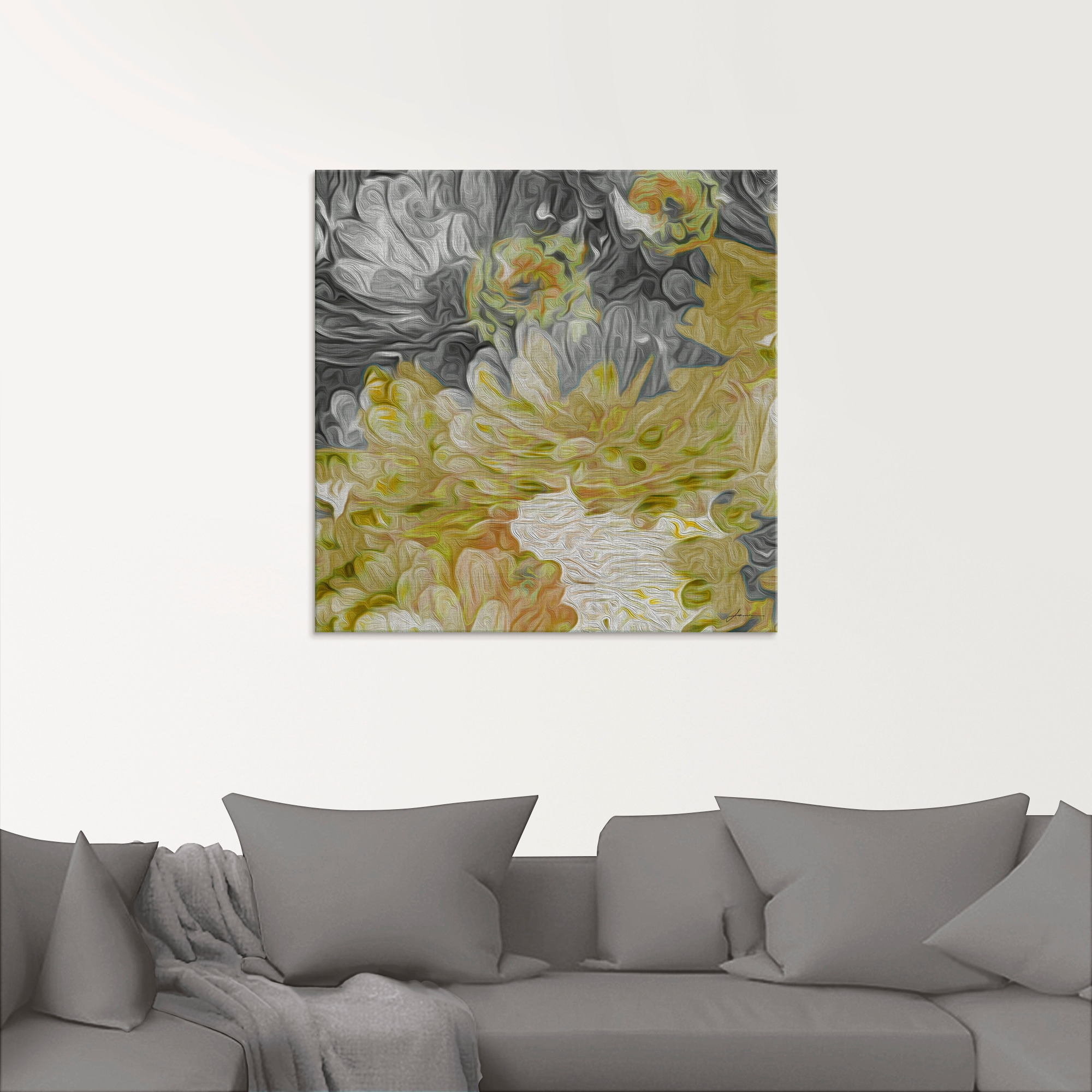 Artland Glasbild "Chrysanthemen in der Sonne III", Blumen, (1 St.), in vers günstig online kaufen