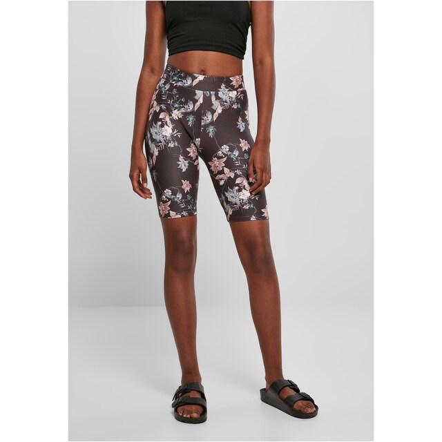 URBAN CLASSICS Stoffhose »Urban Classics Damen Ladies Soft AOP Cycle Shorts«  kaufen | BAUR