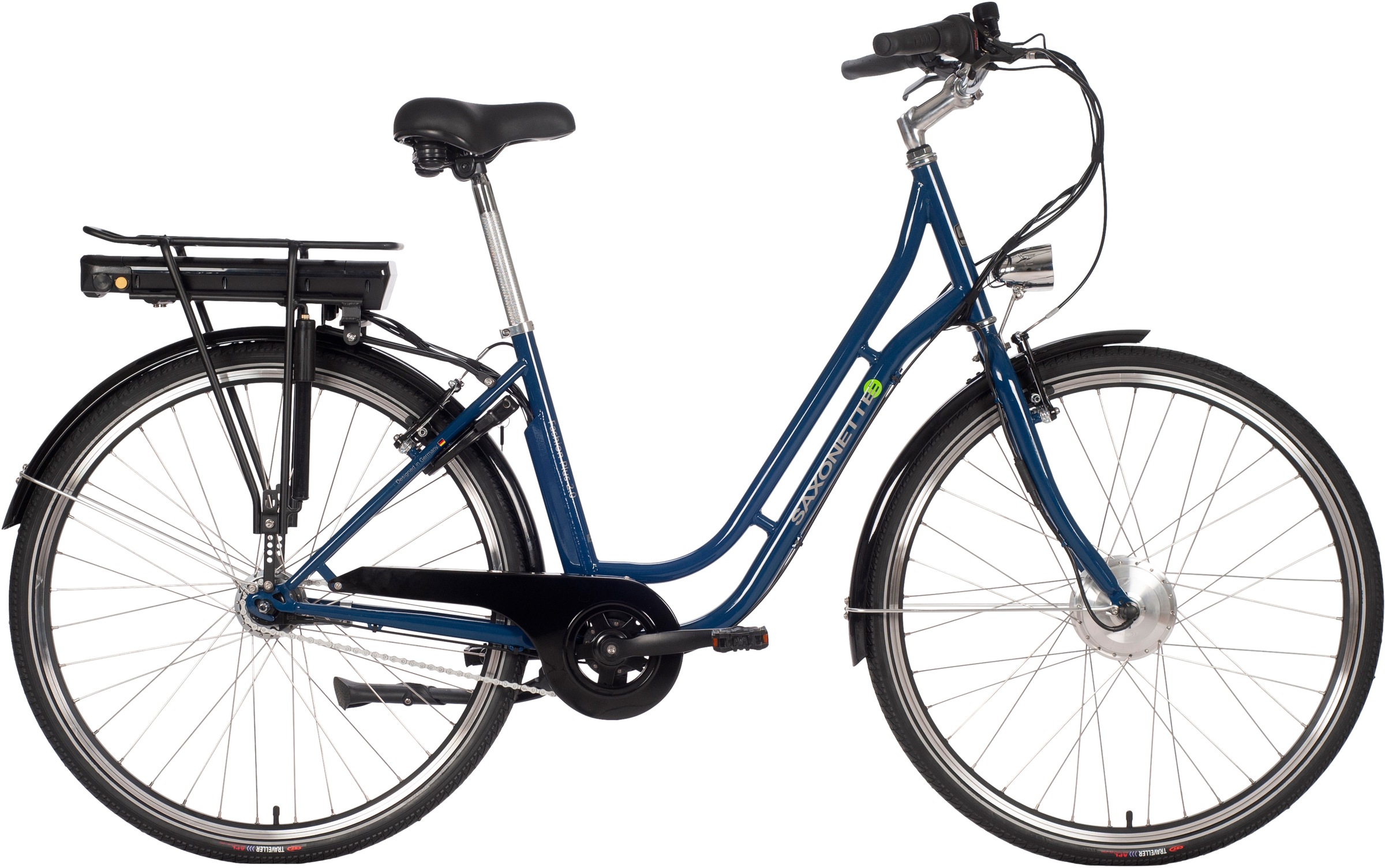 SAXONETTE E-Bike "Fashion Plus 2.0", 7 Gang, Shimano, Frontmotor 250 W, Pedelec, Elektrofahrrad für Damen u. Herren