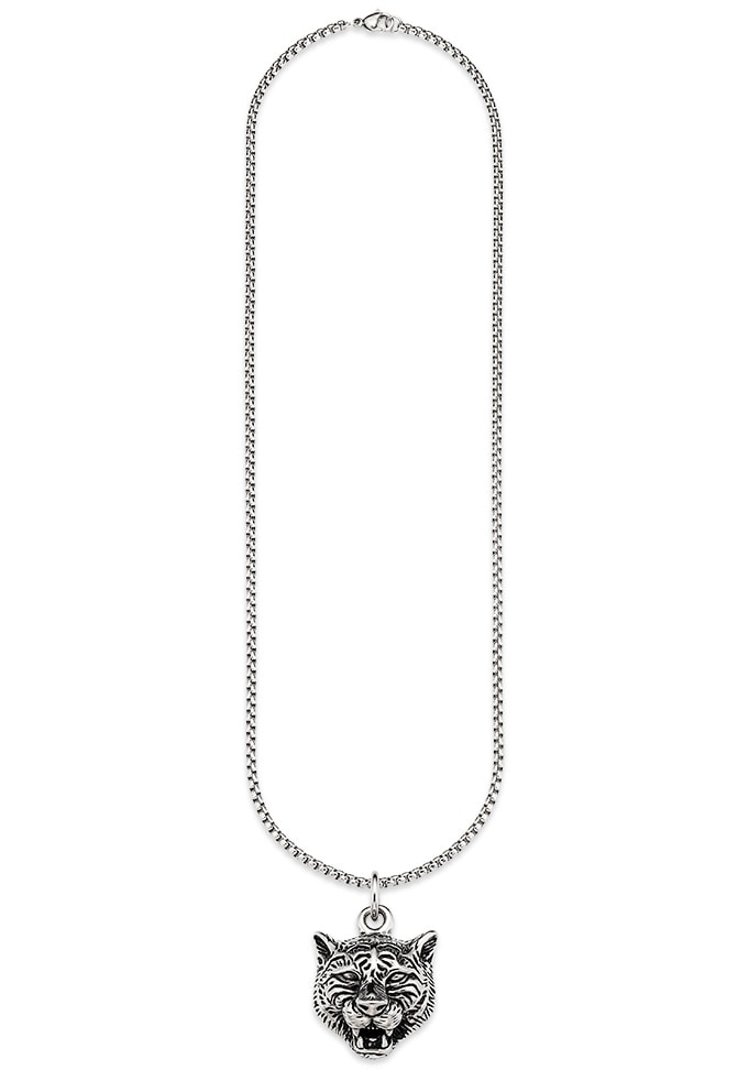 Bruno Banani Kette mit Anhänger »Schmuck Geschenk Halskette Tiger, Venezianerkette«