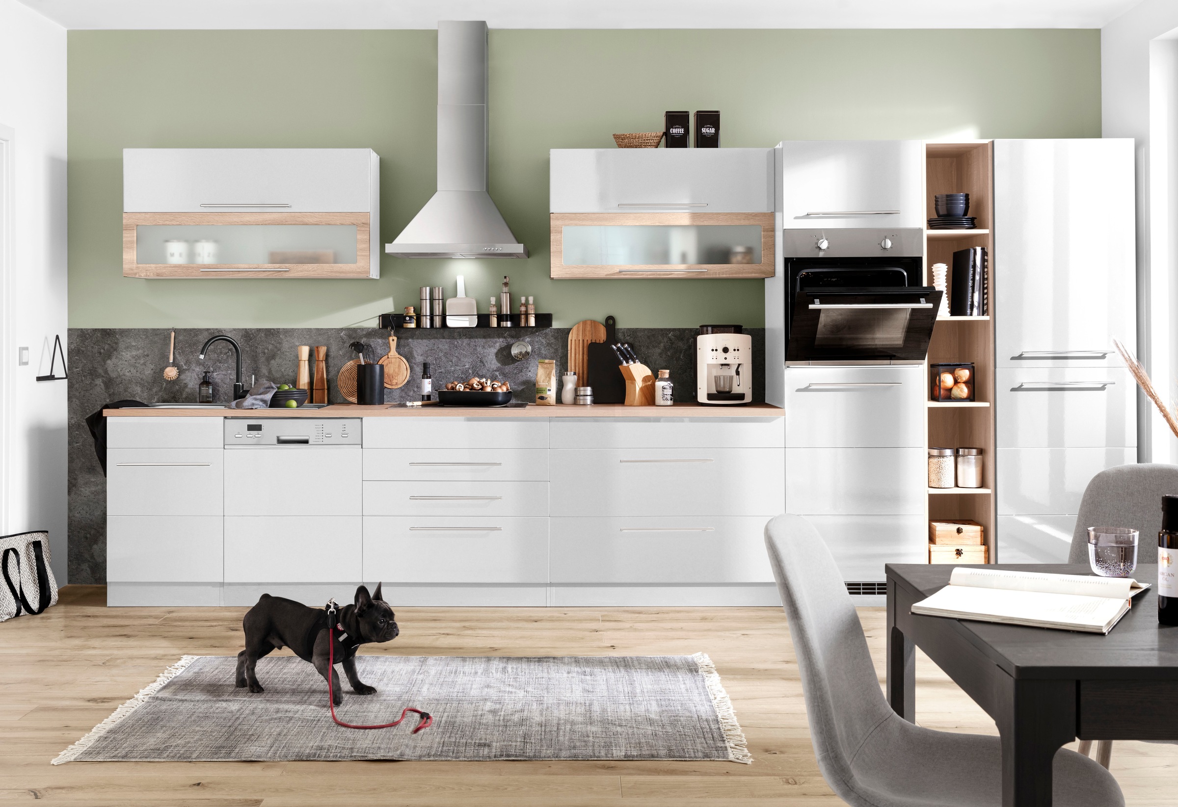 KOCHSTATION Küchenzeile "KS-Wien" Breite 440 cm, wahlweise mit E-Geräten un günstig online kaufen