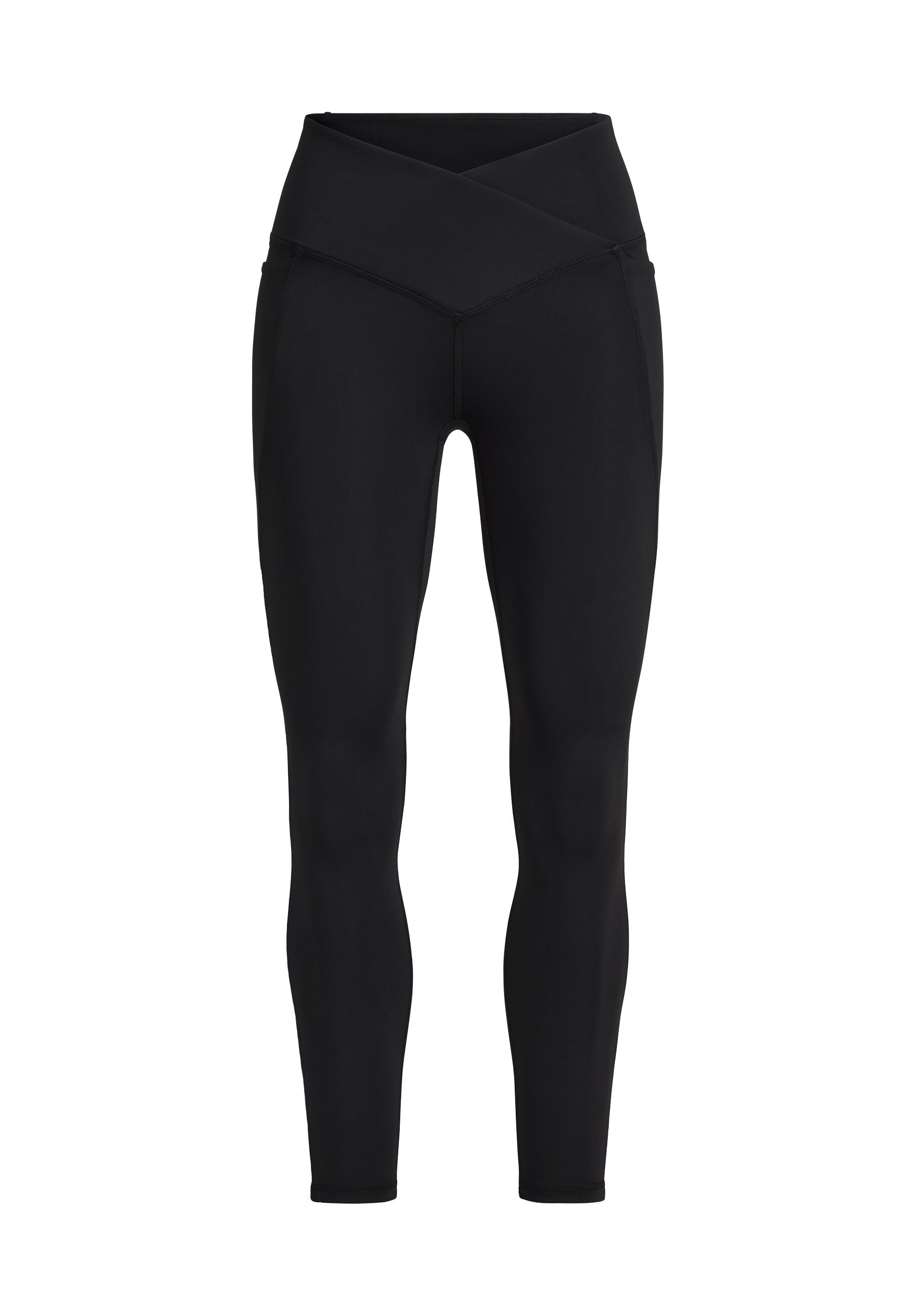 Fabletics Leggings "Fabletics Leggings Oasis PureLuxe HW Crossover 7/8 Leggings" aus blickdichtem Stoff und mit mittlerer Kompression