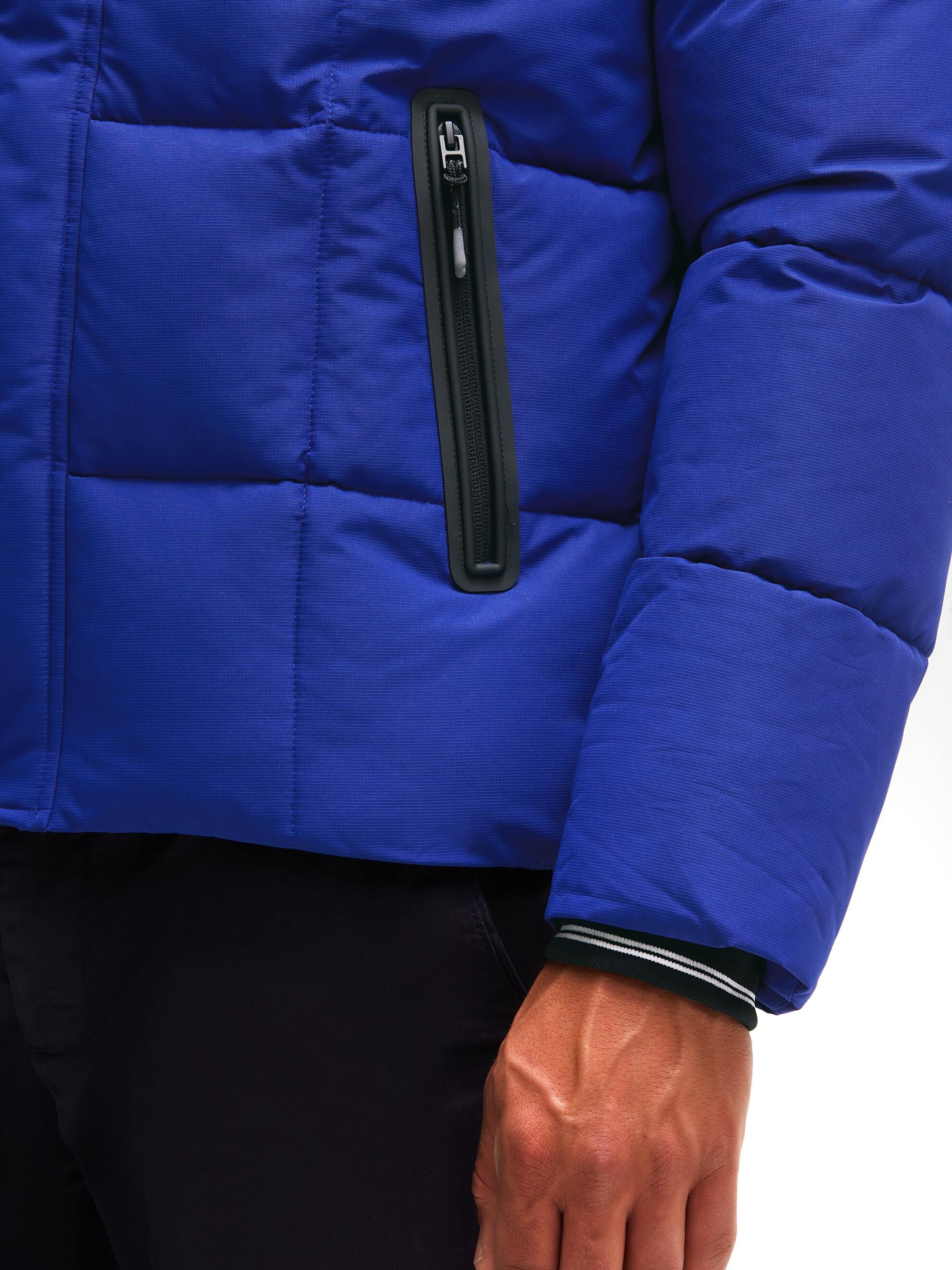 Gaastra Outdoorjacke mit Kapuze mit reflektierendem Tape