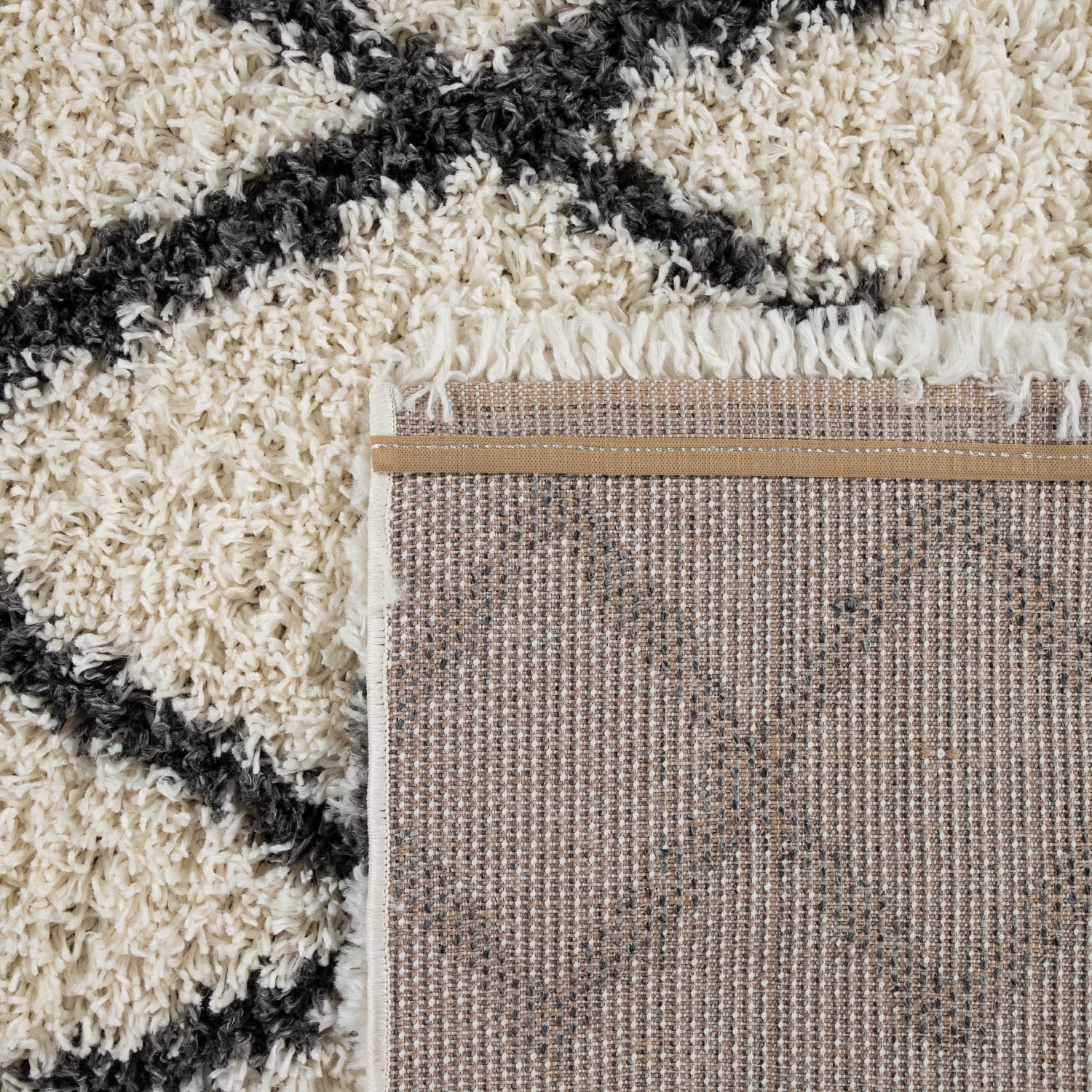 Paco Home Hochflor-Teppich "Kalmar 445" rund 40 mm Höhe Scandi Design, Raut günstig online kaufen
