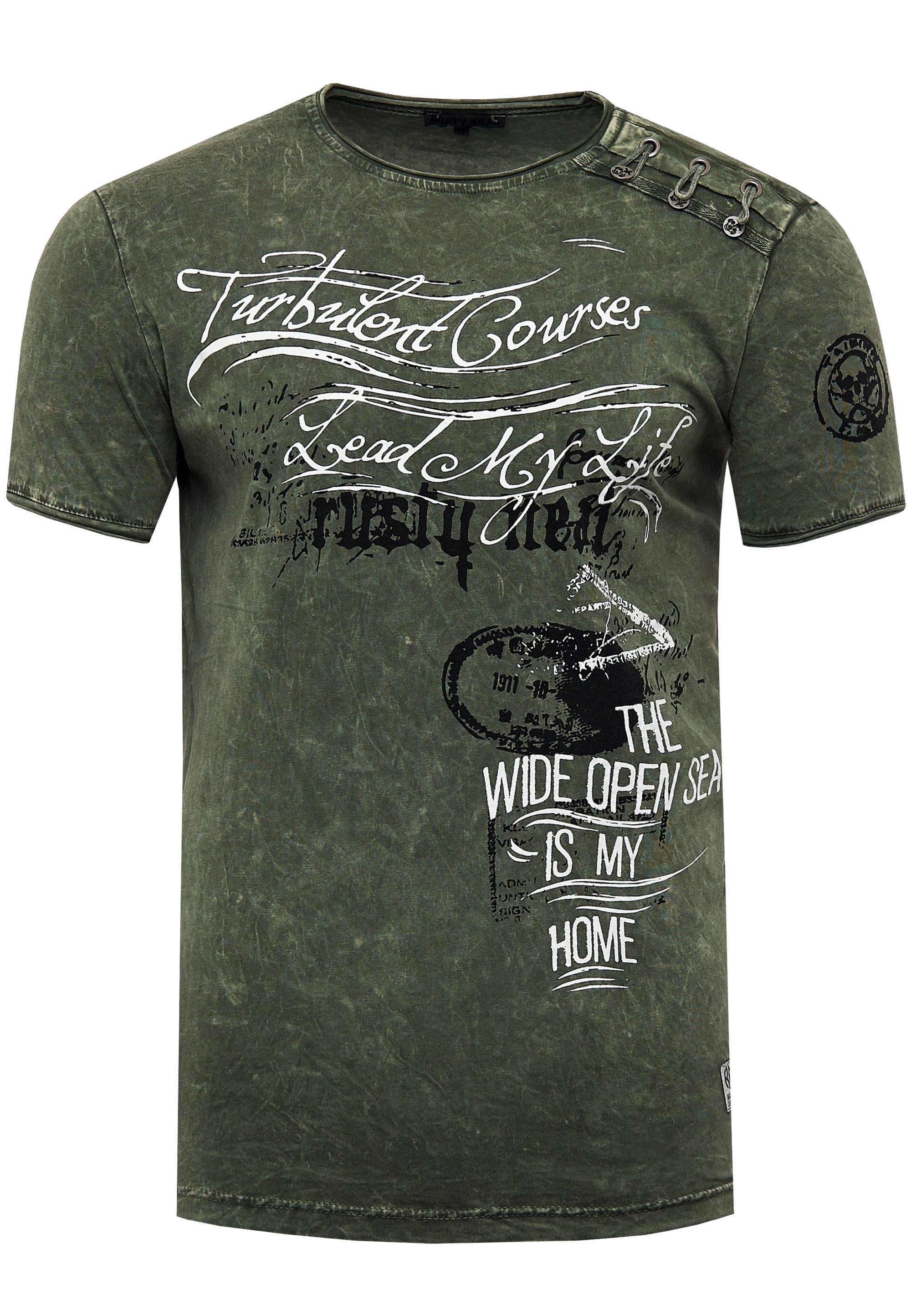 Rusty Neal T-Shirt in tollem Vintage-Look
