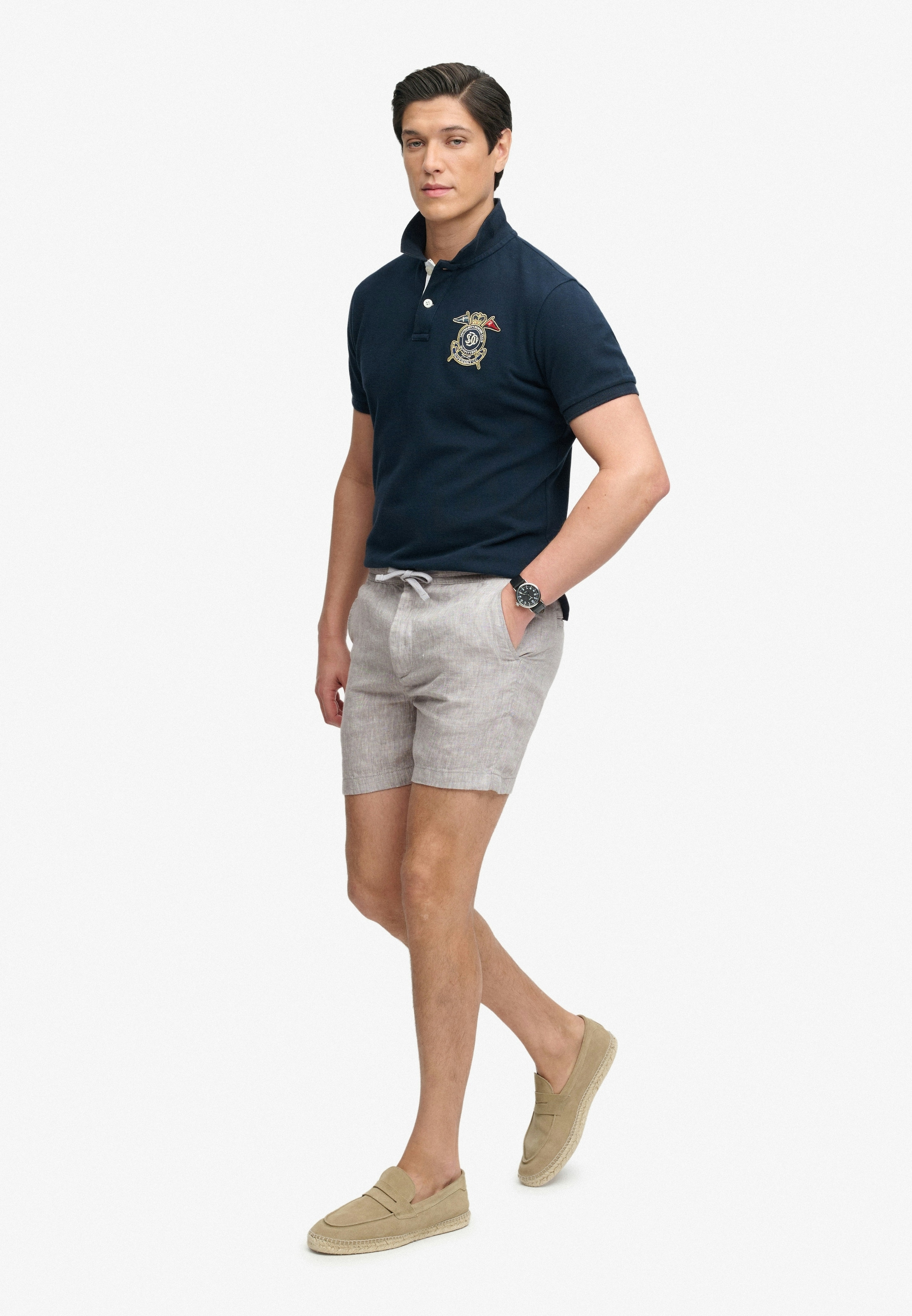 Superdry Shorts »MERCHANT LINEN SHORT«
