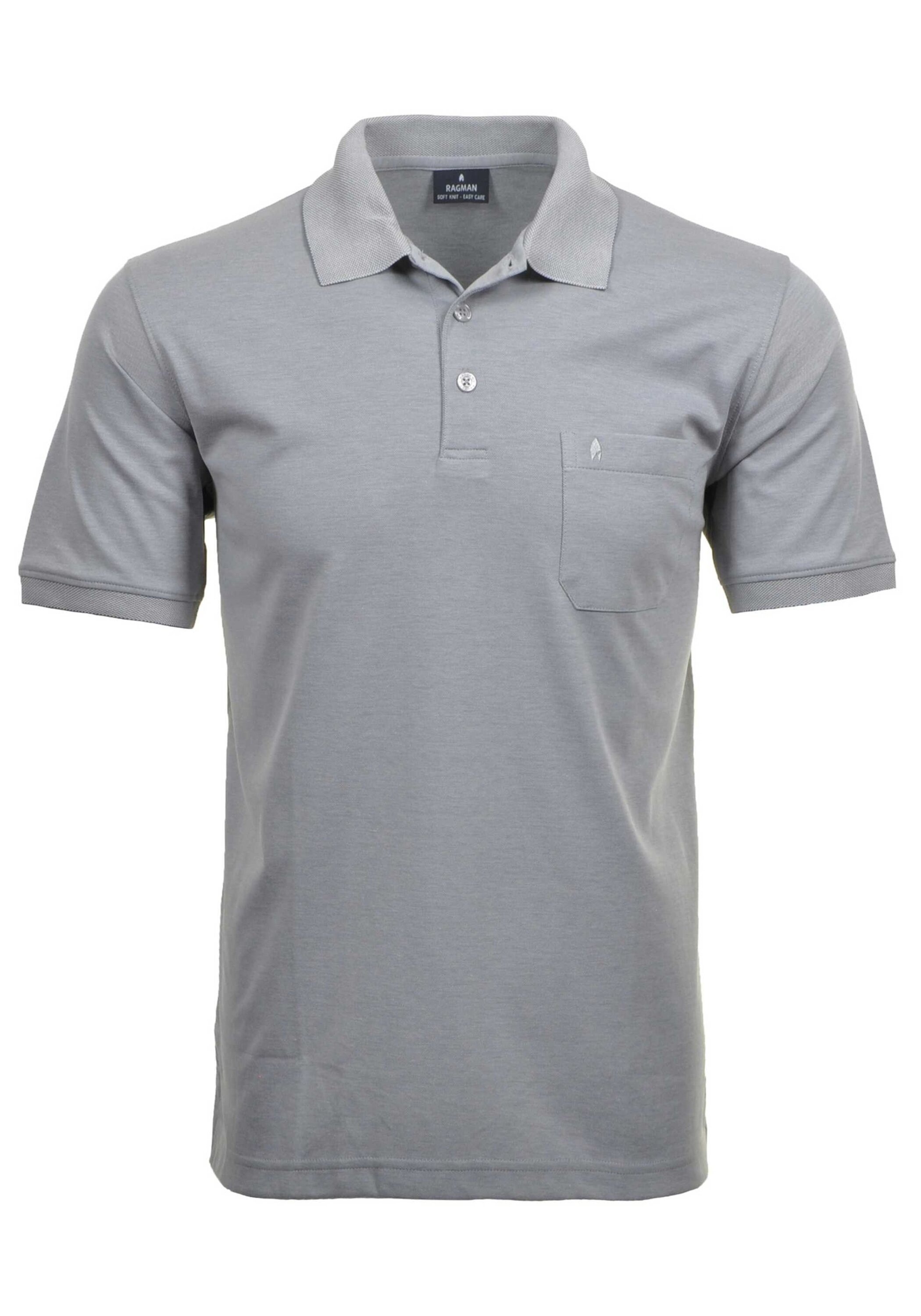 RAGMAN Poloshirt "Poloshirt Softknit-Polo" günstig online kaufen