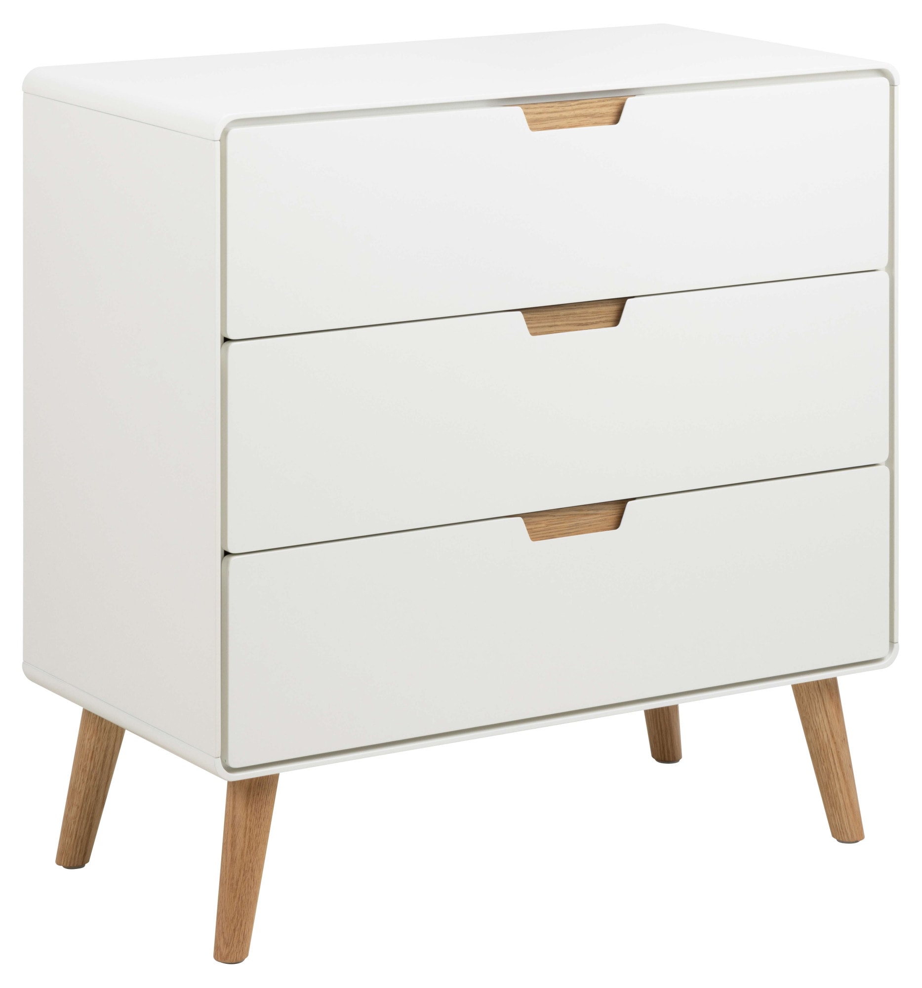 ACTONA GROUP Sideboard "Lowell", 3 Schubladen mit Dämpfung, nordischer Stil günstig online kaufen