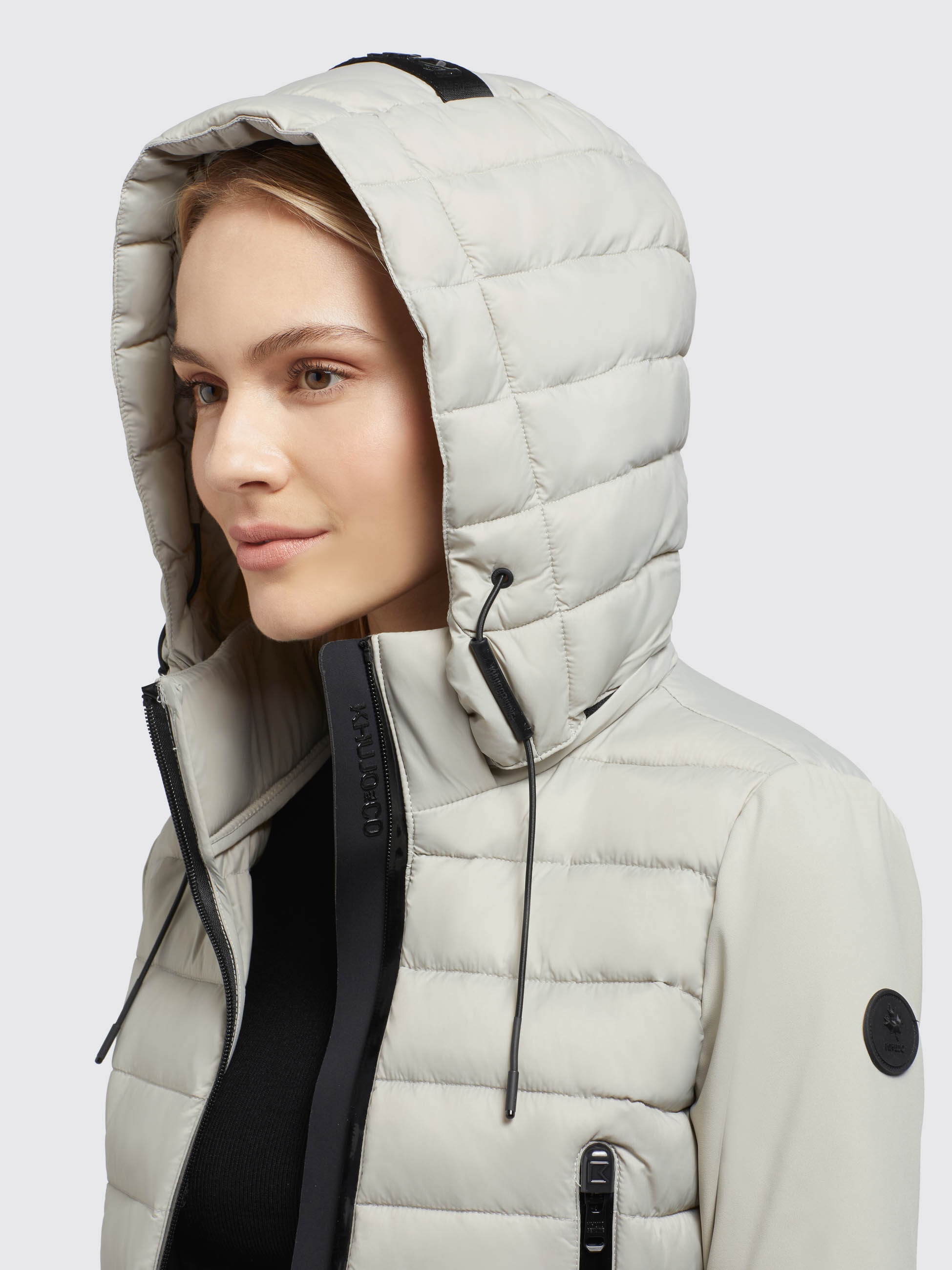 khujo Steppjacke »DALIS2 MATT«, mit Kapuze