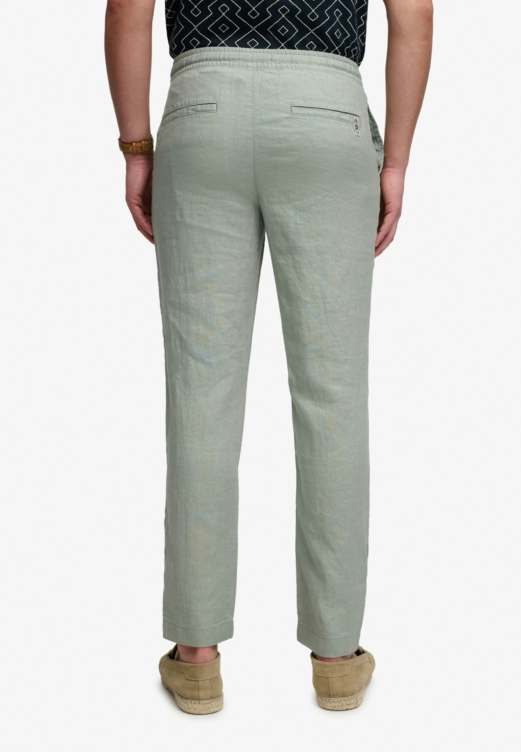 Superdry Leinenhose »MERCHANT LINEN PANT«