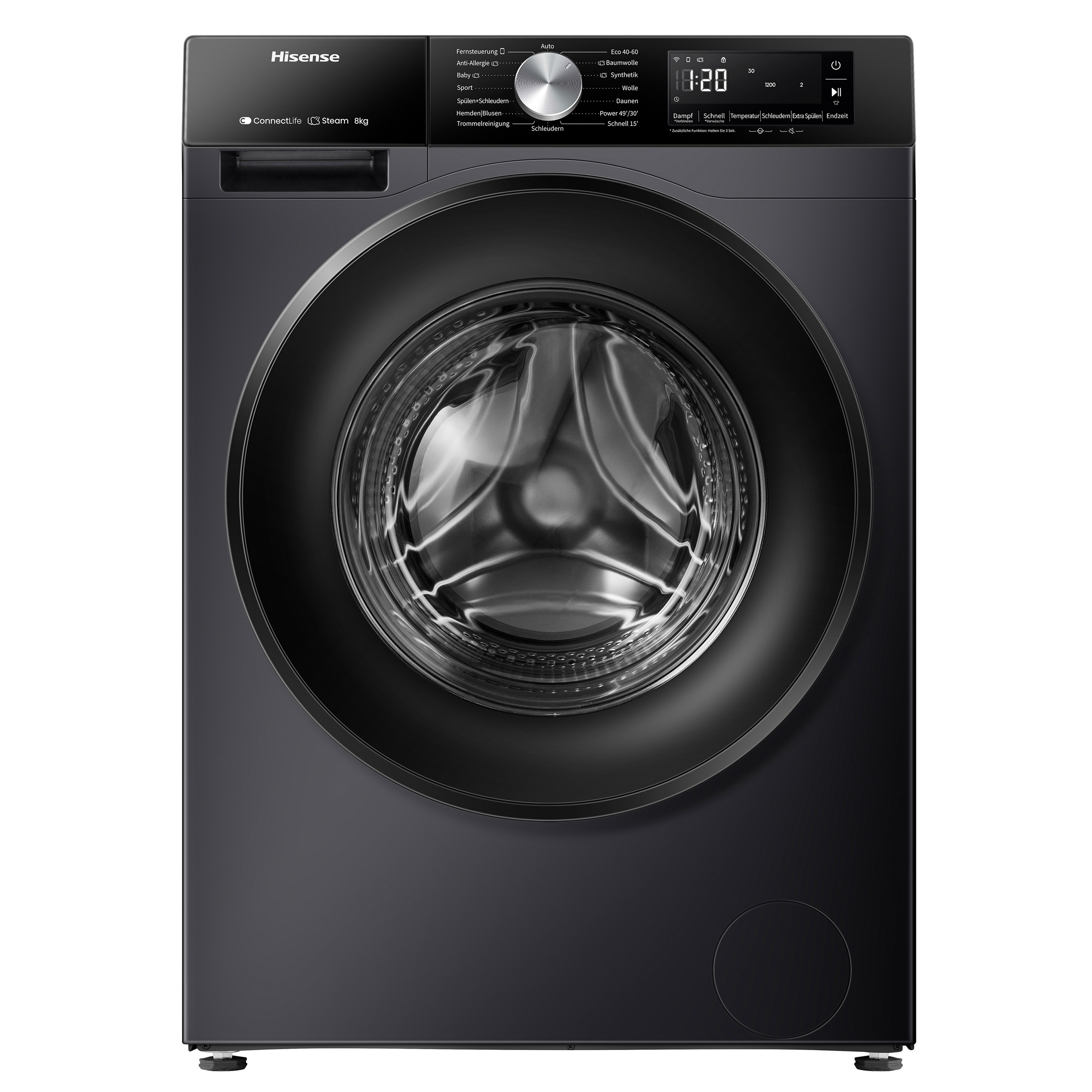 Hisense Waschmaschine "WF3S8043BB3" 8 kg 1400 U/min Wifi-ConnectLife günstig online kaufen