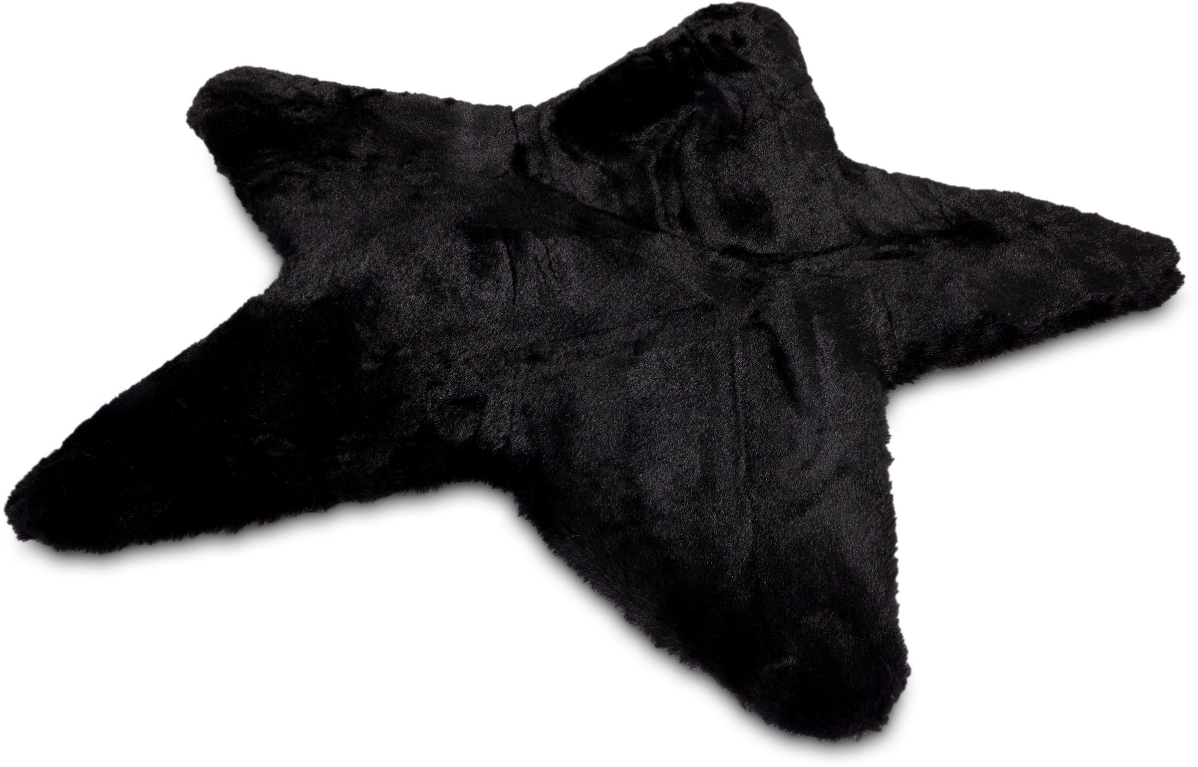 my home Fellteppich "Guidel" sternförmig 30 mm Höhe Kunstfell, Kuschelteppi günstig online kaufen