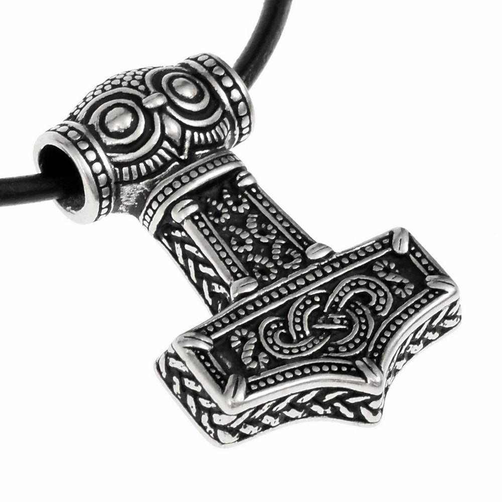 Adelia´s Amulett »Thorshammer Anhänger / Amulett Mjölnir von Ödeshög«, World of the Vikings