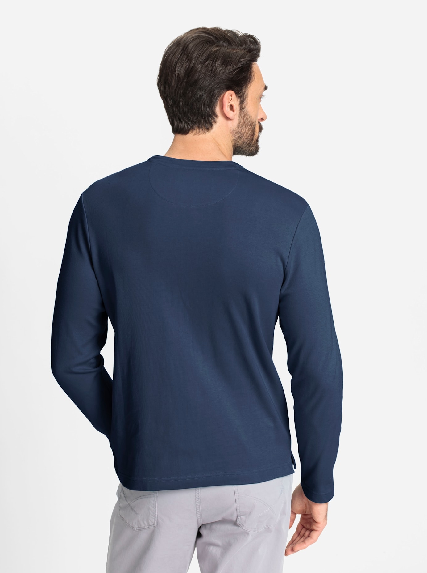 Marco Donati Langarmshirt »Langarm-Shirt«, (1 tlg.)